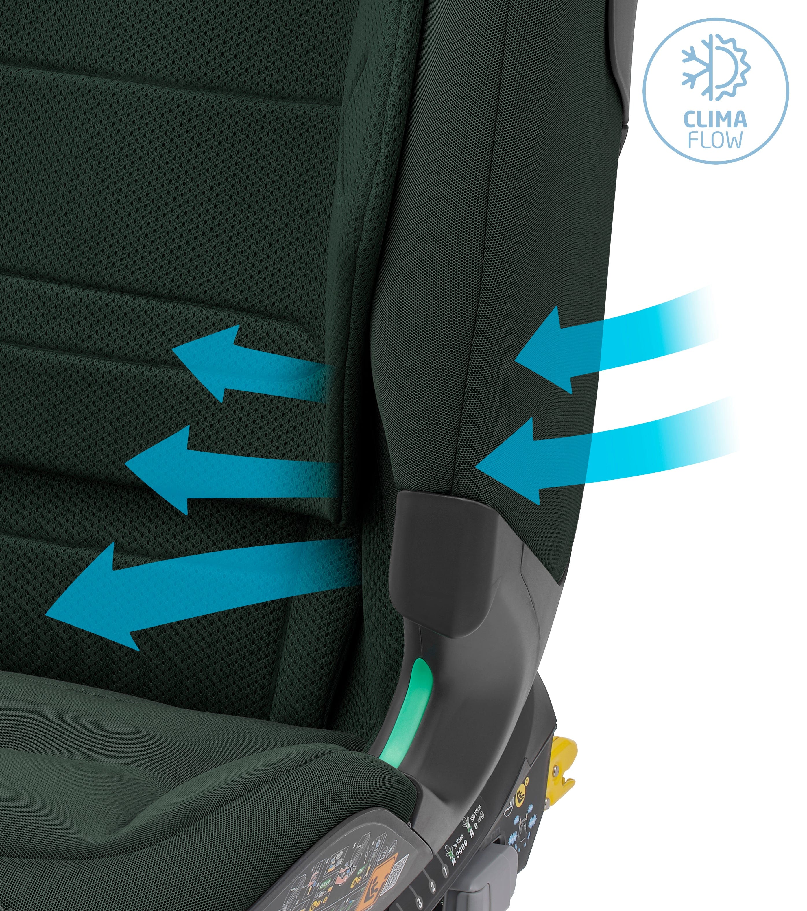 Maxi Cosi Titan Pro i-Size Car Seat - Authentic Green - Image 10