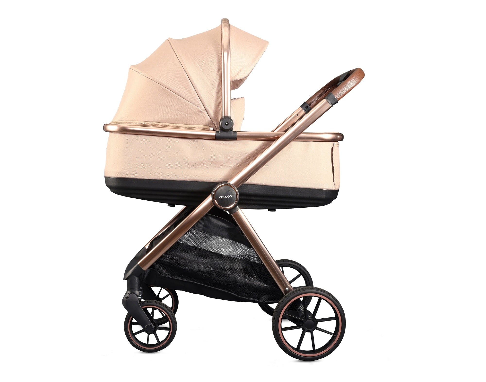 Mee-go Cocoon 2in1 Stroller - Toffee - Image 4