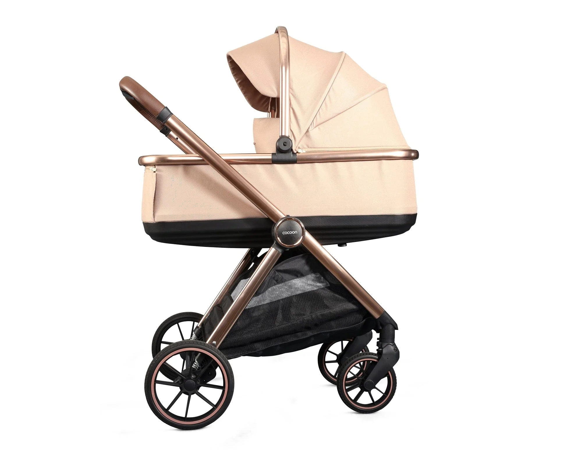 Mee-go Cocoon 2in1 Stroller - Toffee - Image 5
