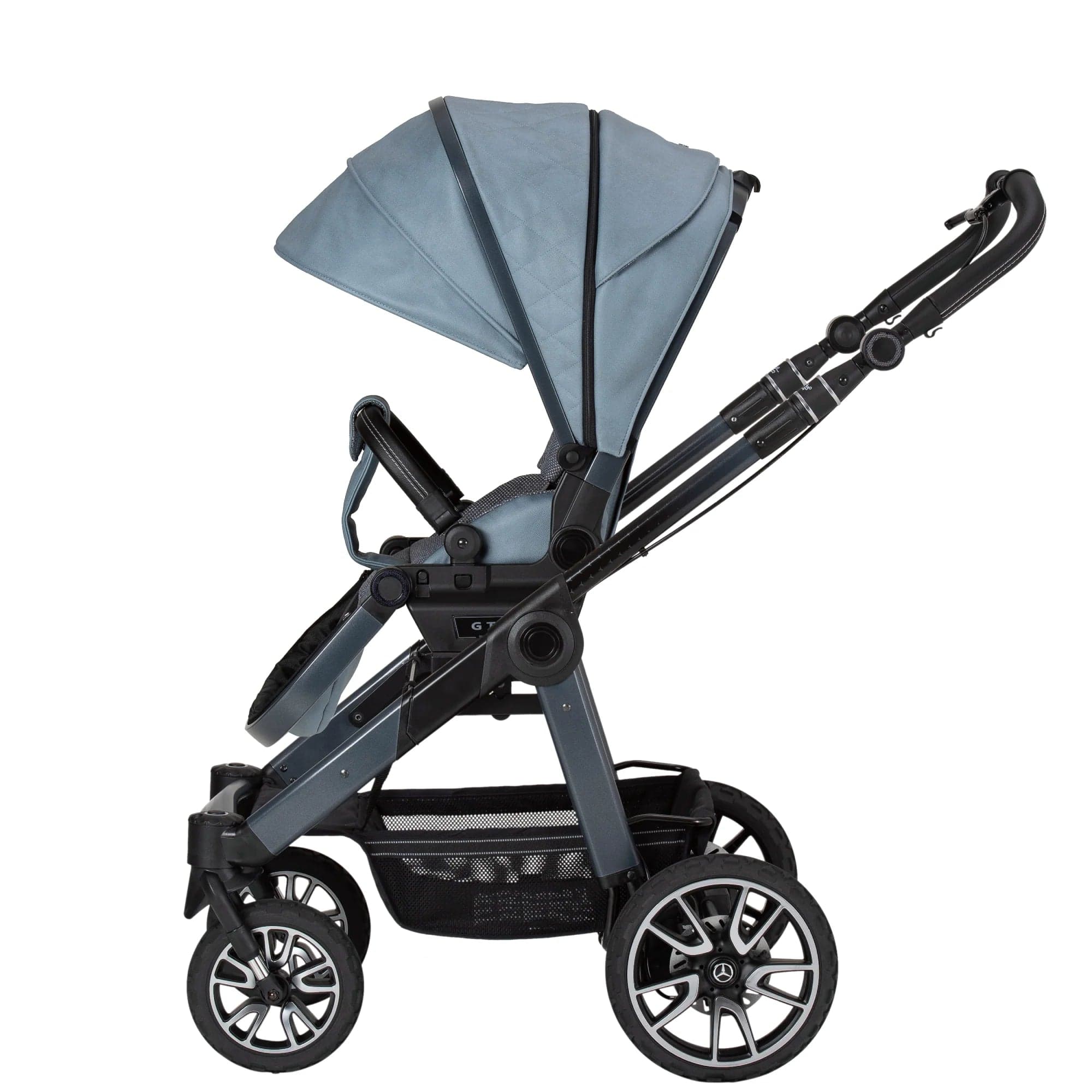 Mercedes Avantgarde All-Terrain GTR Stroller inc. Carrycot - Denimblau - Image 3