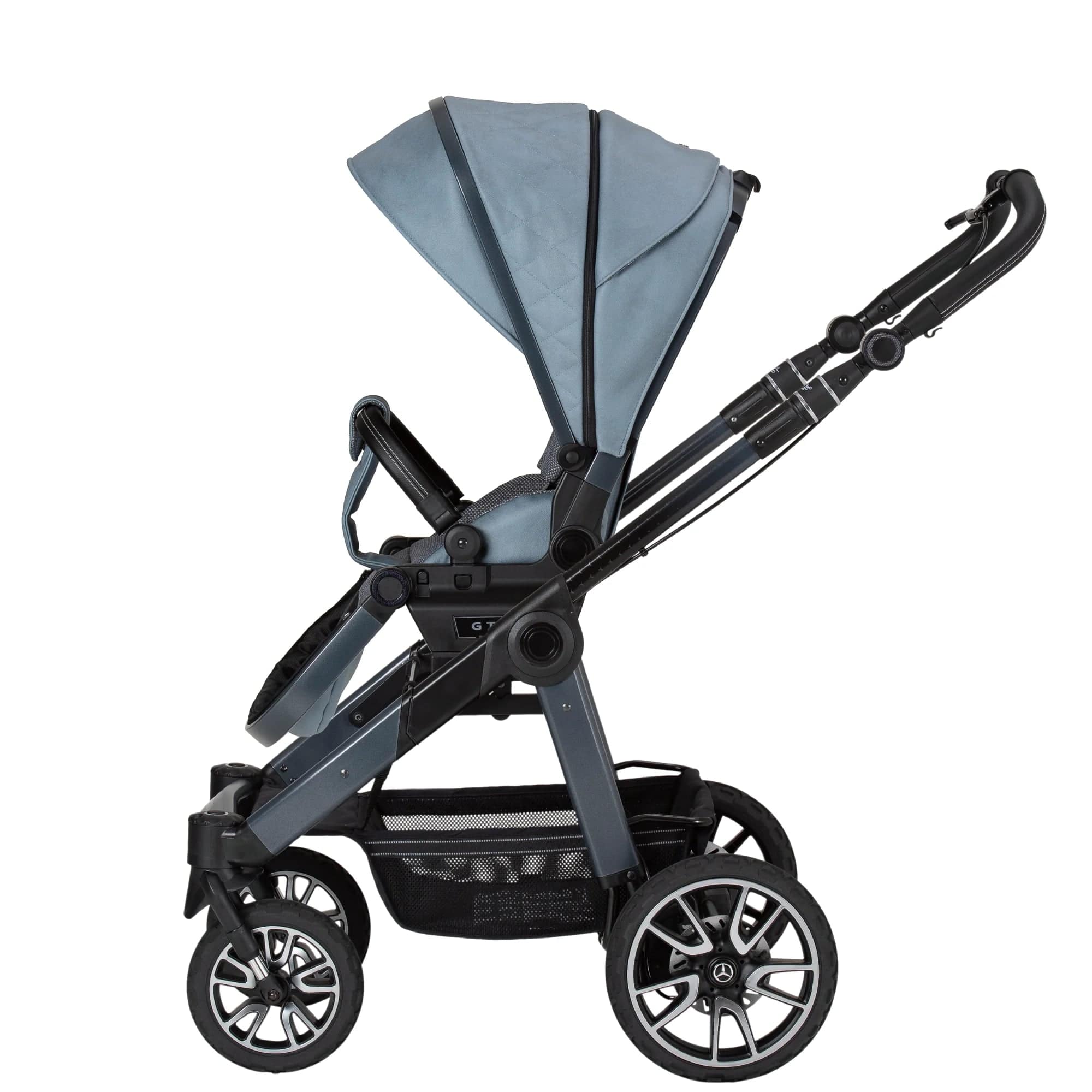 Mercedes Avantgarde All-Terrain GTR Stroller inc. Carrycot - Denimblau - Image 4