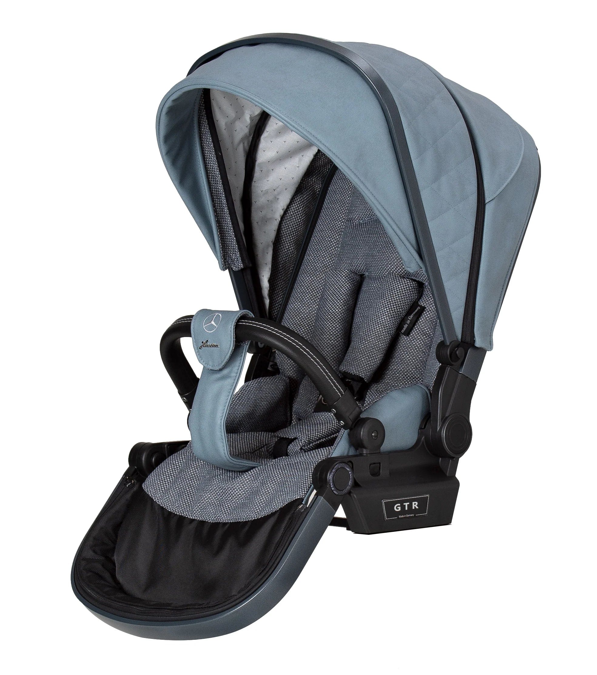 Mercedes Avantgarde All-Terrain GTR Stroller inc. Carrycot - Denimblau - Image 9
