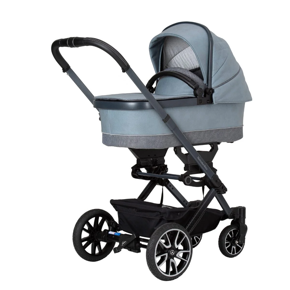 Mercedes Avantgarde GTS Stroller inc. Carrycot - Denimblau - Image 6