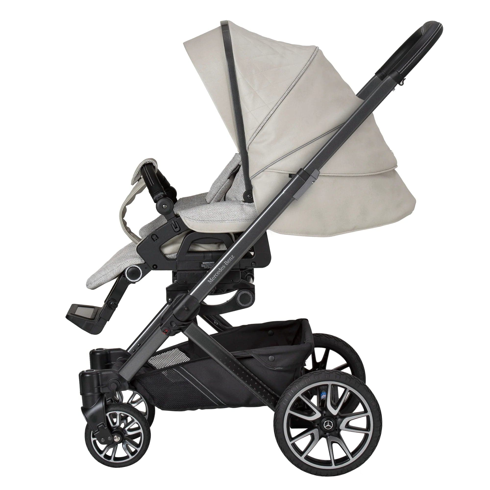 Mercedes Avantgarde GTS Stroller inc. Carrycot - Opalith - Image 4
