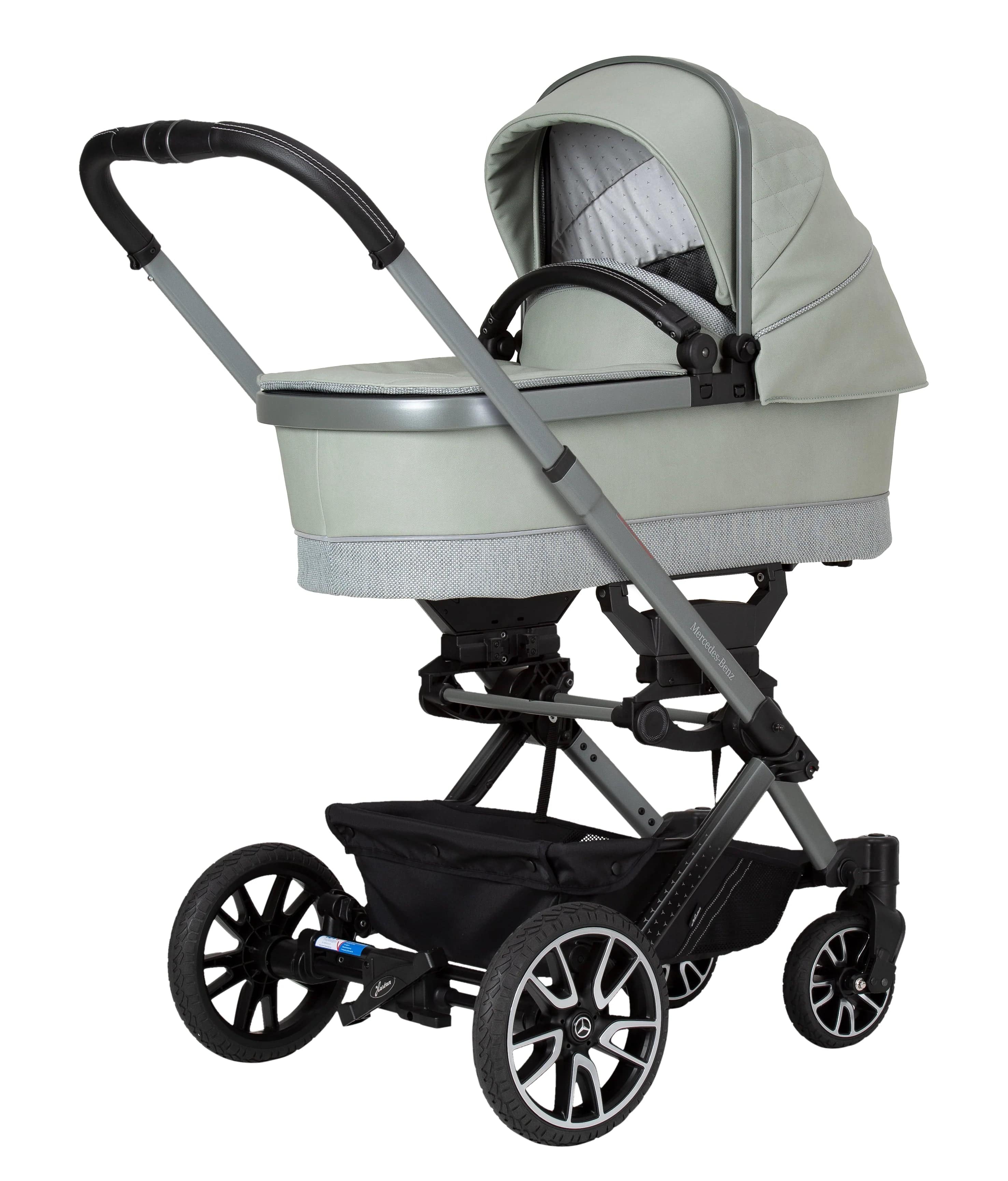 Mercedes Avantgarde GTS Stroller inc. Carrycot - Opalith - Image 5