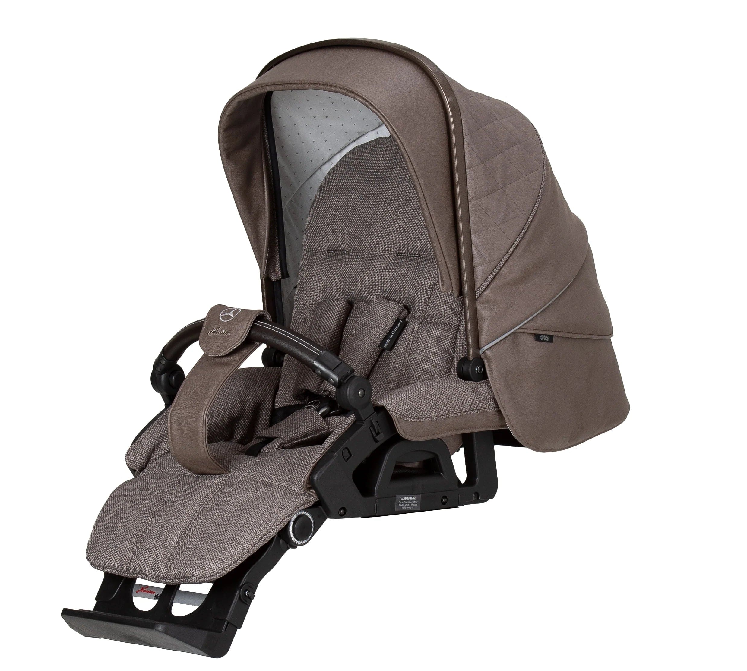 Mercedes Avantgarde GTS Stroller inc. Carrycot - Tartufo - Image 6