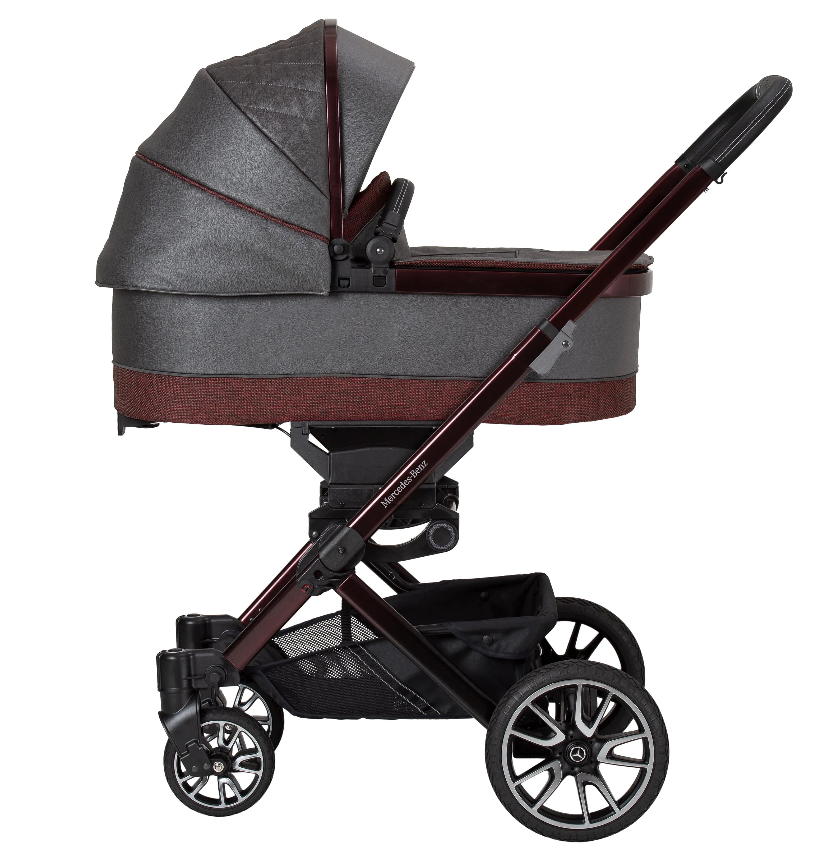 Mercedes Avantgarde GTX Stroller inc. Carrycot - Rubellit - Image 7