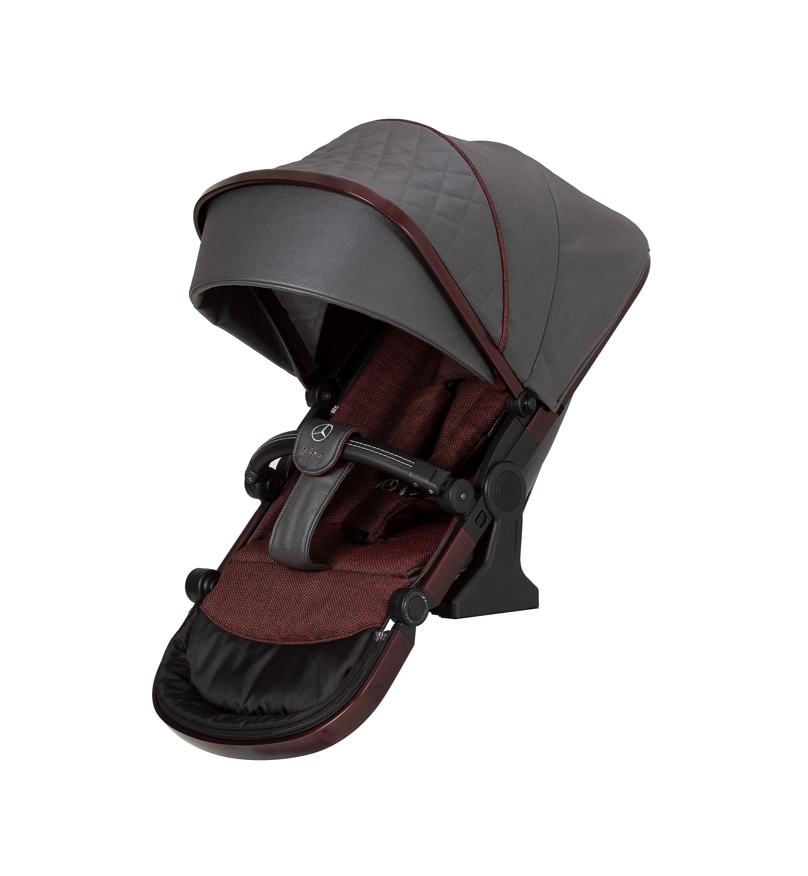Mercedes Avantgarde GTX Stroller inc. Carrycot - Rubellit - Image 9