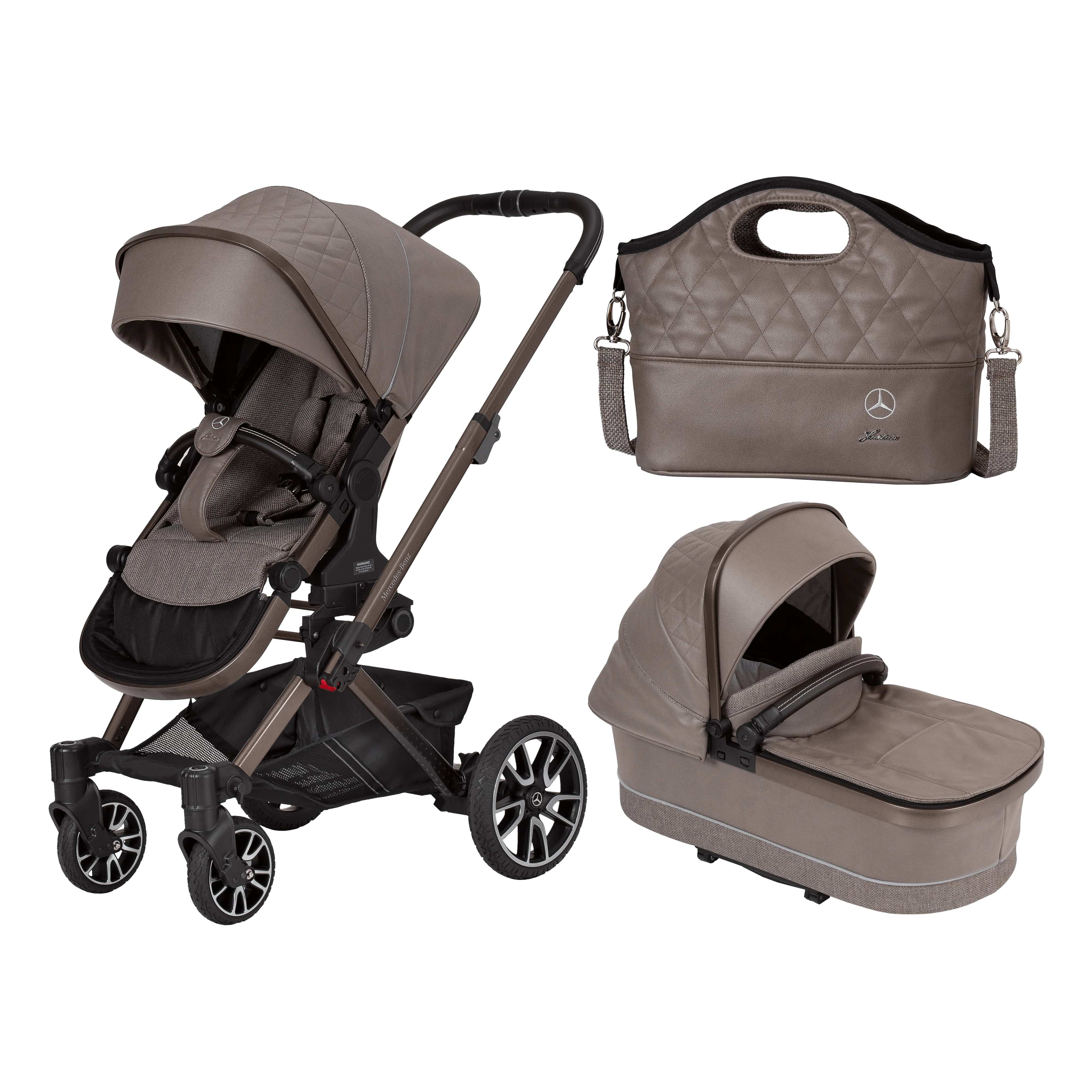Mercedes Avantgarde GTX Stroller inc. Carrycot - Tartufo