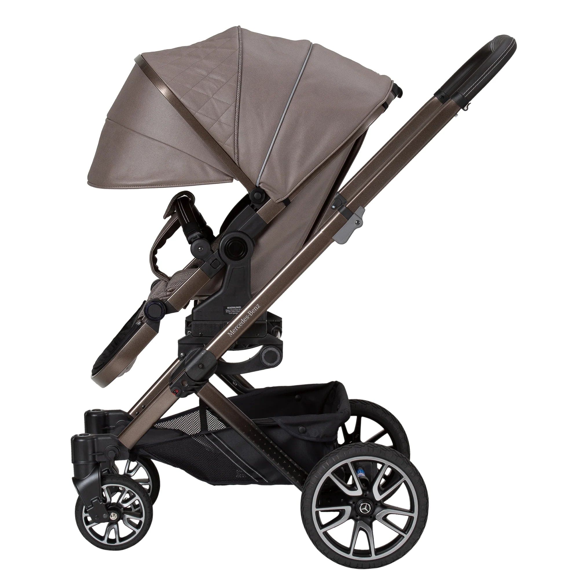 Mercedes Avantgarde GTX Stroller inc. Carrycot - Tartufo - Image 4