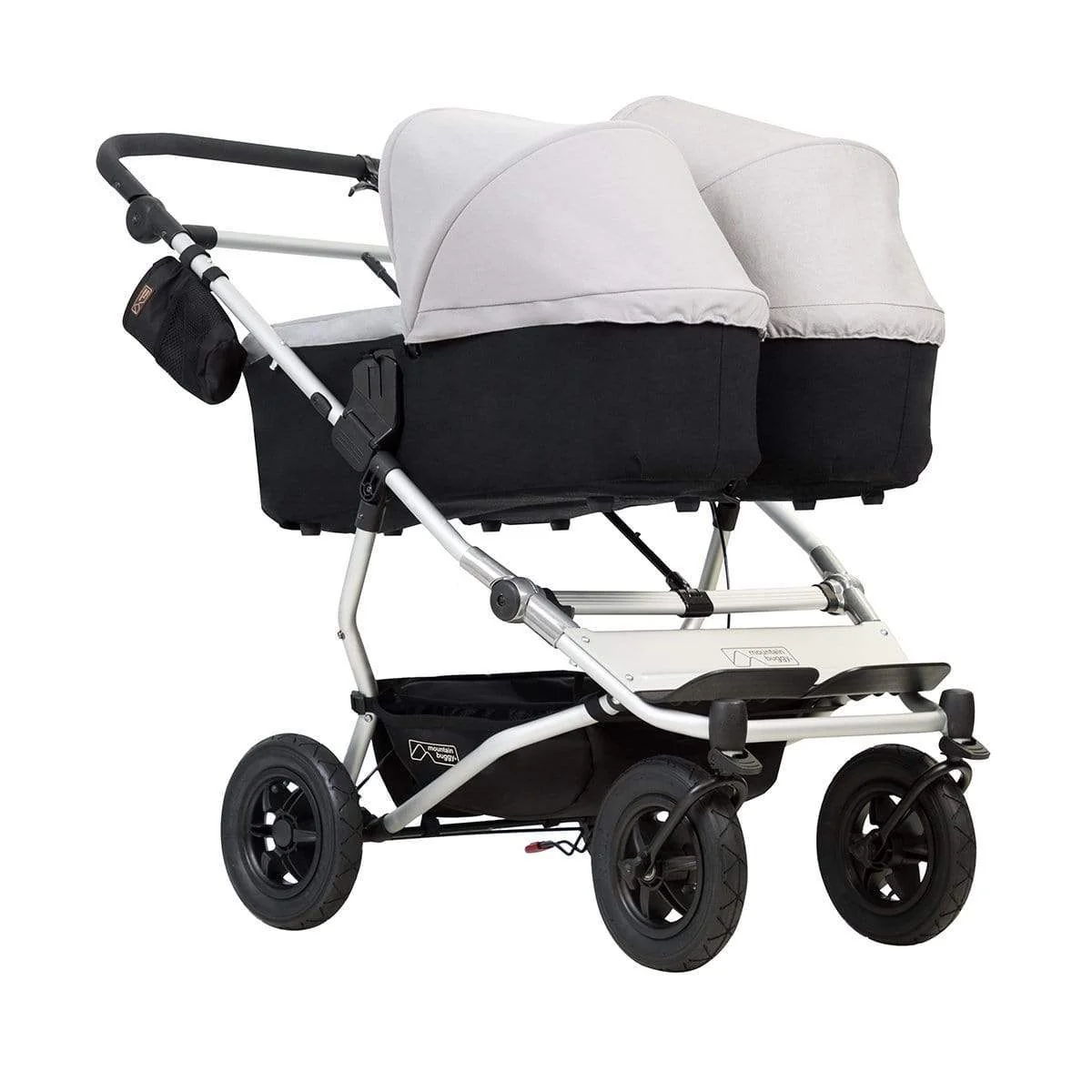 Mountain Buggy Duet Carrycot Plus - Silver - Image 3