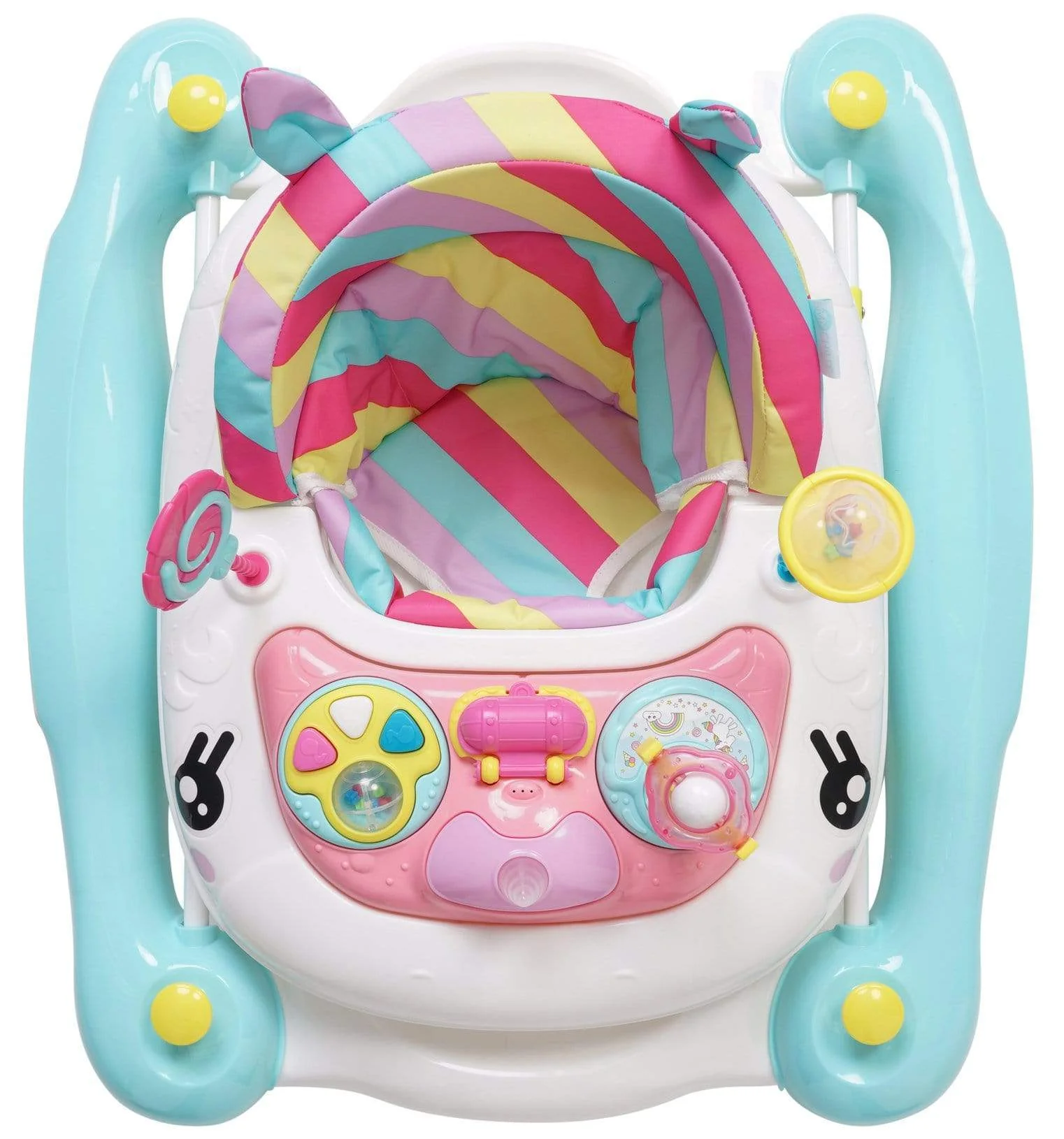 My Child Walk N Rock Unicorn - Rainbow - Image 3