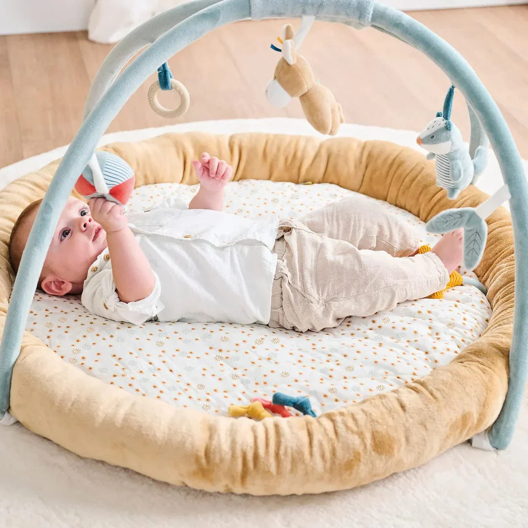 Nattou Stuffed Playmat with Arches - Felix & Leo - Image 2