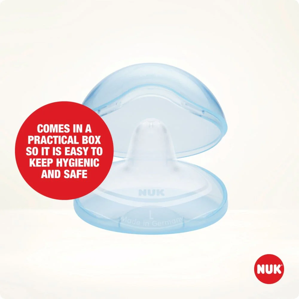 NUK Silicone Nipple Shields with Storage Box (Pack of 2) - Image 4