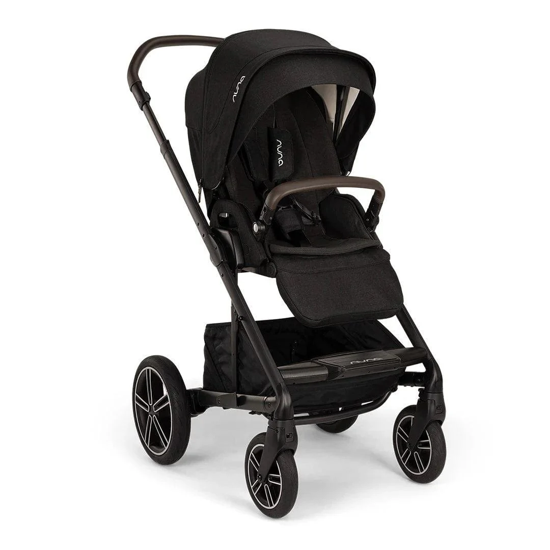 Nuna MIXX Next & PIPA Next Bundle - Caviar (Chocolate Leatherette) - Image 2
