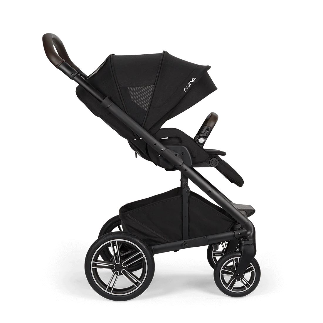 Nuna MIXX Next Pushchair & Carrycot - Caviar - Image 4