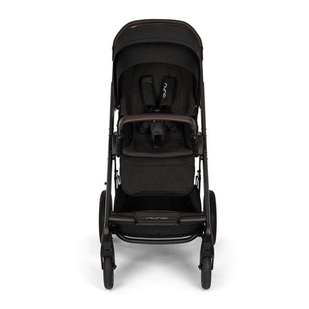Nuna MIXX Next Pushchair - Caviar (Chocolate Leatherette) - Image 5