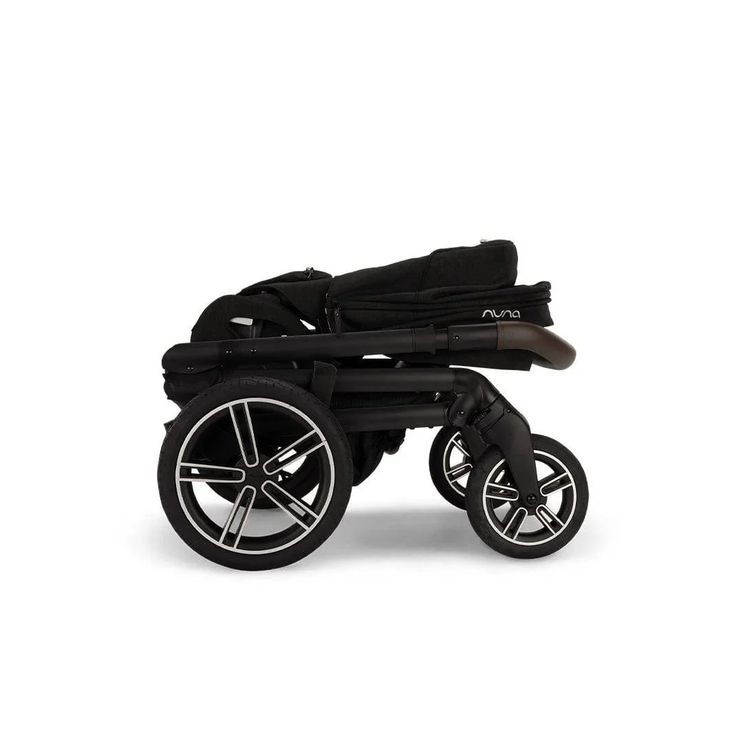 Nuna MIXX Next Pushchair - Caviar (Chocolate Leatherette) - Image 6
