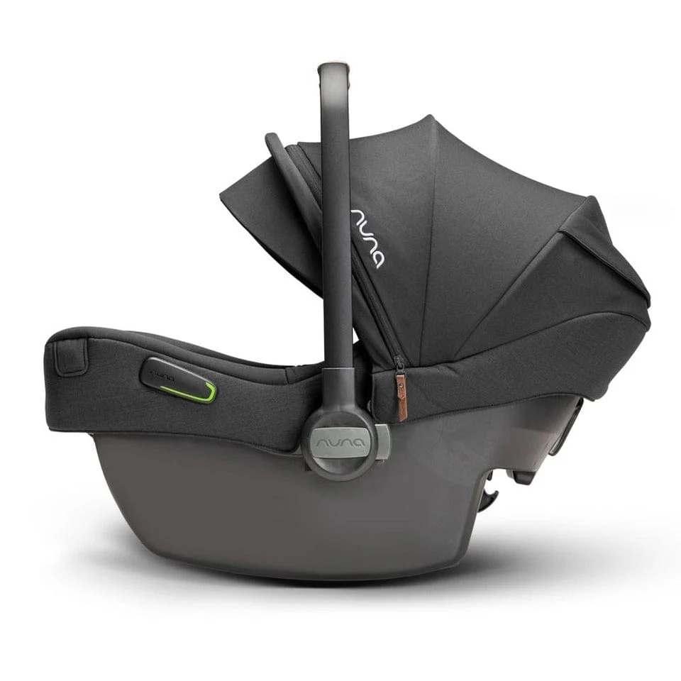 Nuna Pipa Next i-Size Infant Carrier - Caviar (Tan Leatherette) - Image 5