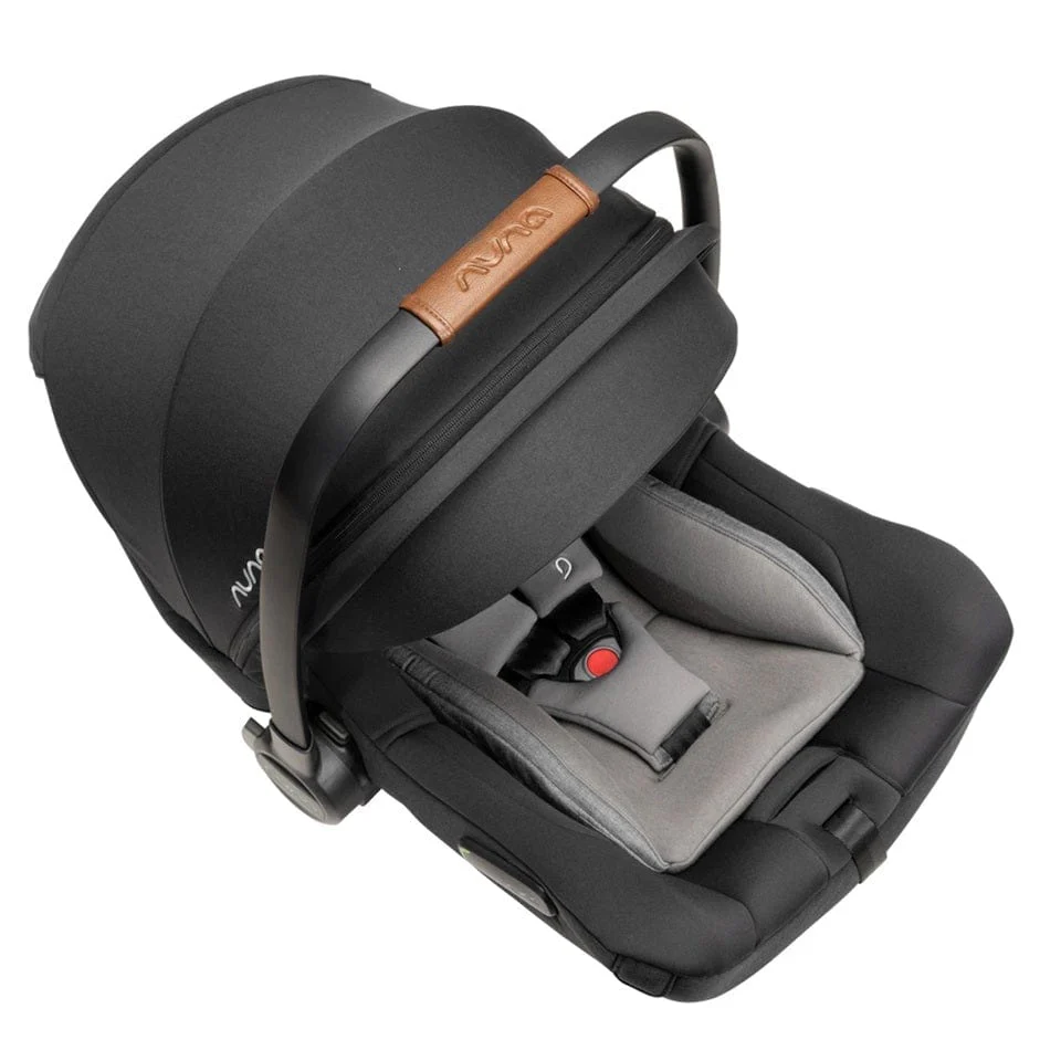 Nuna Pipa Next i-Size Infant Carrier - Caviar (Tan Leatherette) - Image 7