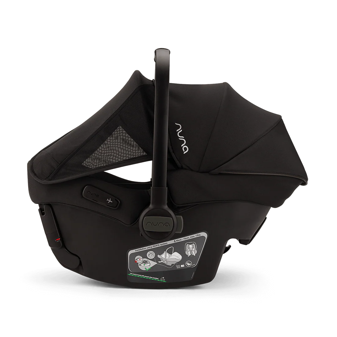 Nuna PIPA Urbn i-Size Infant Carrier - Caviar - Image 8