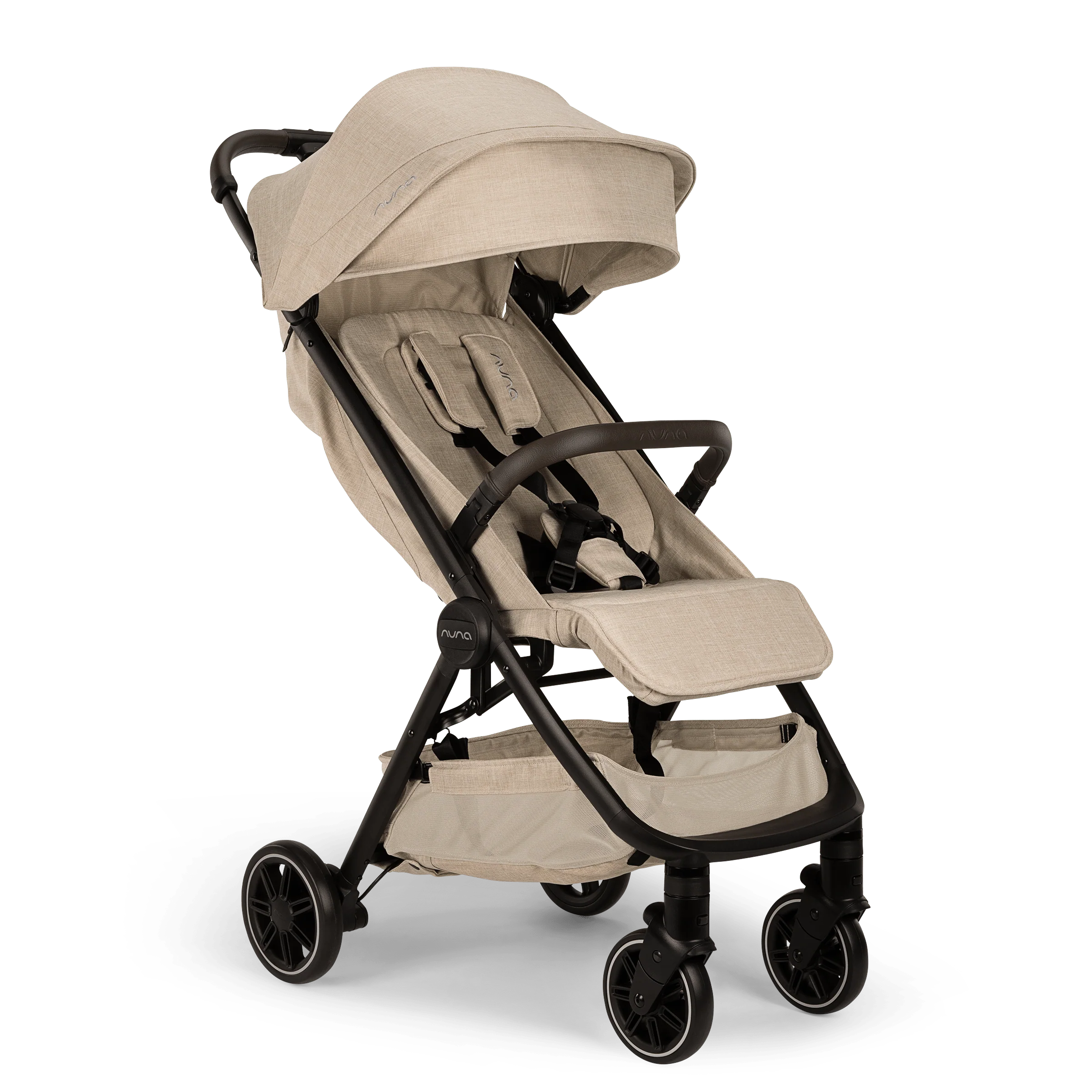 Nuna TRVL Compact Stroller - Biscotti - Image 2