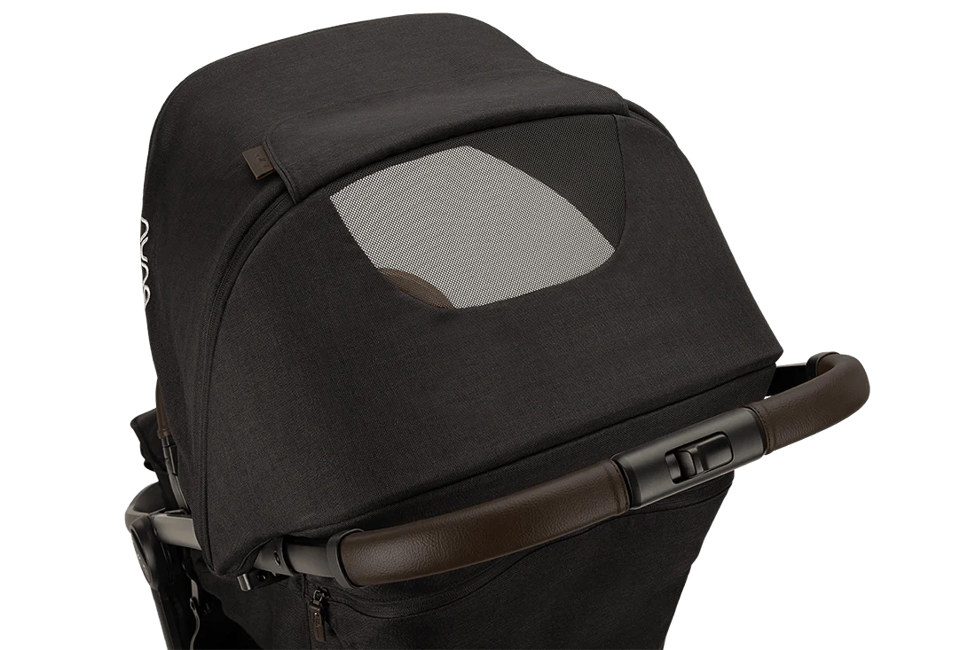 Nuna TRVL LX Compact Stroller - Caviar - Image 9