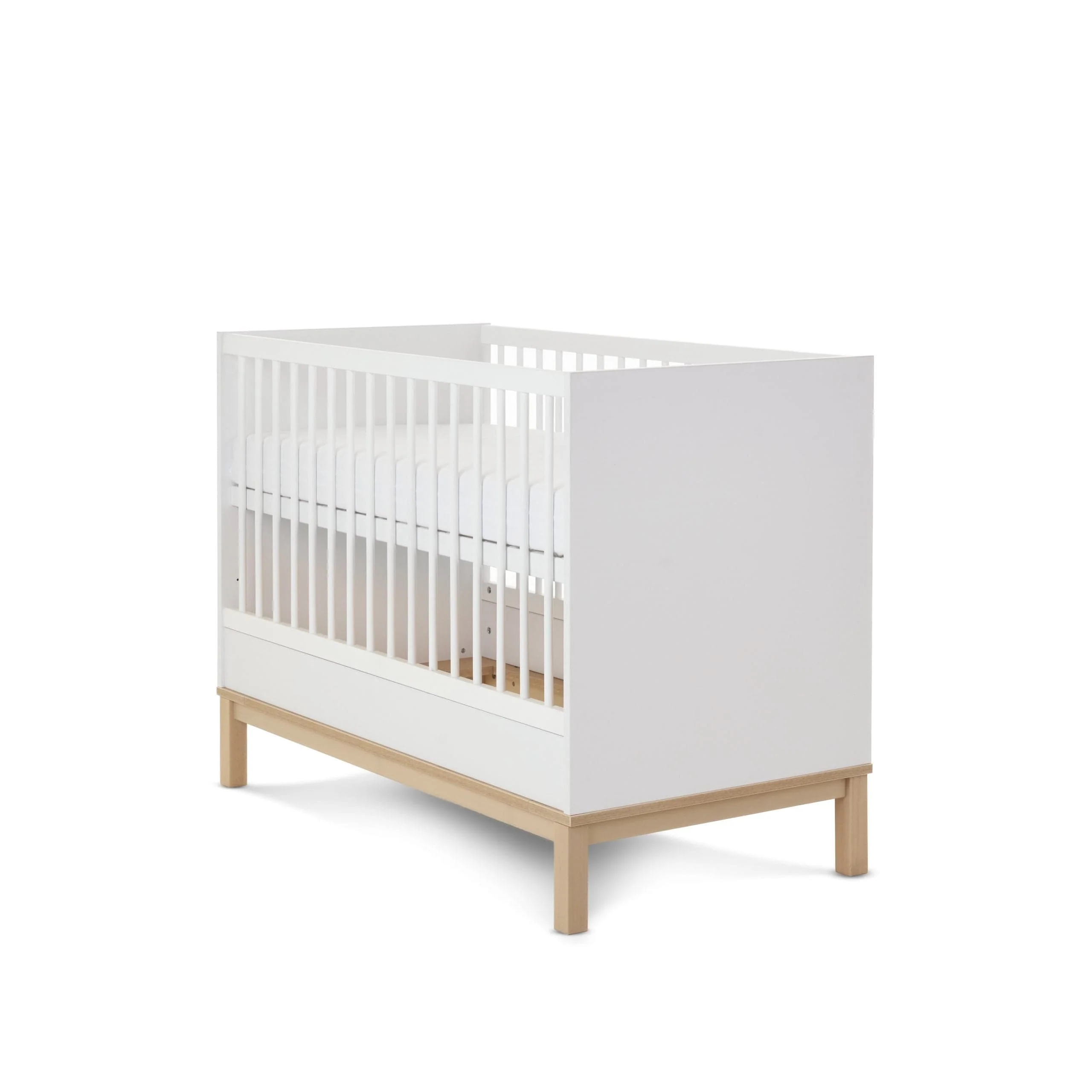 Obaby Astrid Mini Cot Bed - White - Image 2