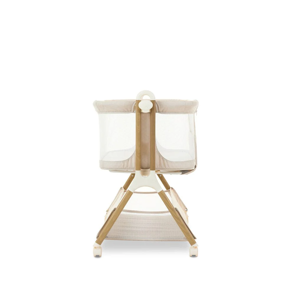 OBaby Cloud Bedside Crib - Oatmeal - Image 2