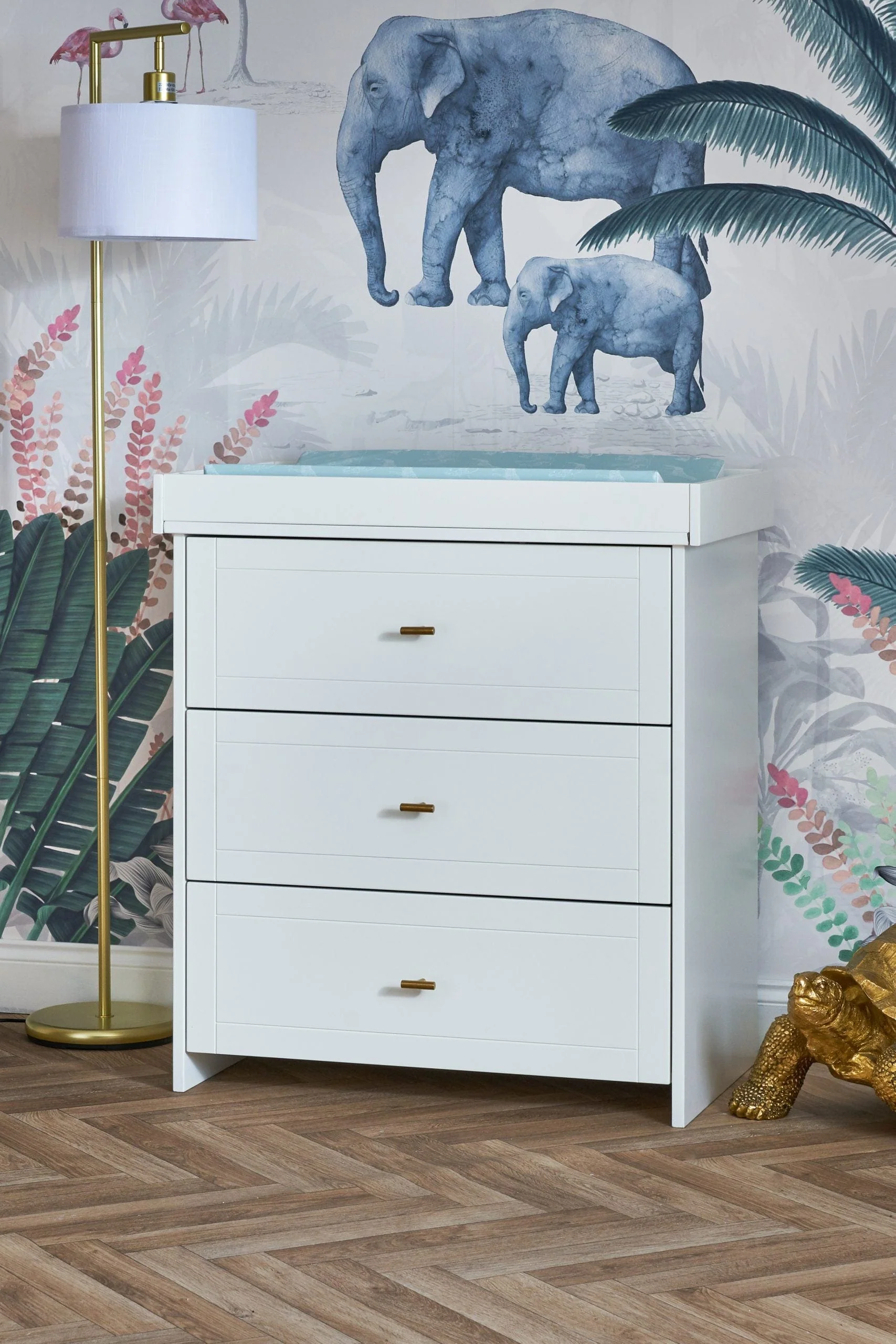 OBaby Evie 2 Piece Room Set - White - Image 3