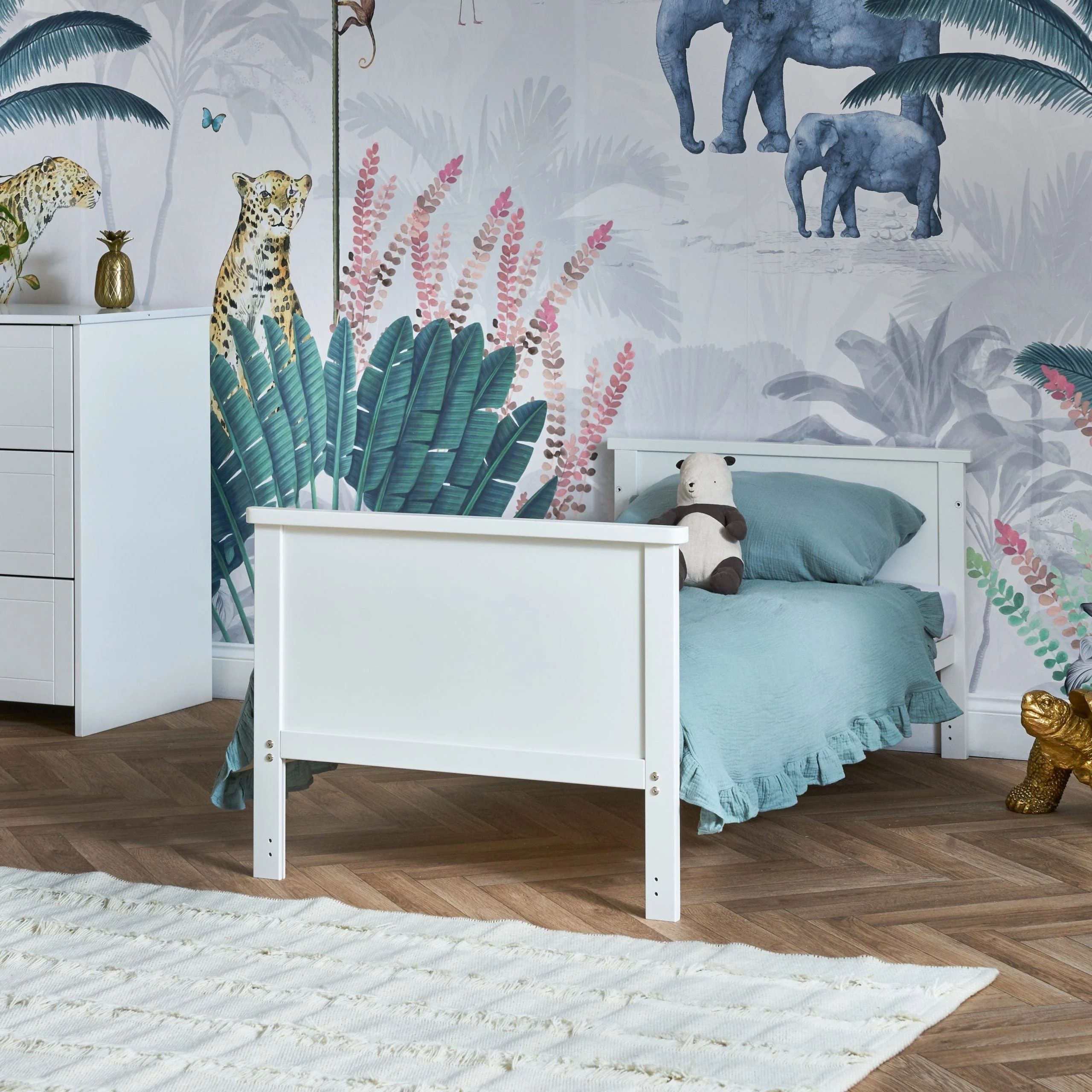 OBaby Evie 2 Piece Room Set - White - Image 5