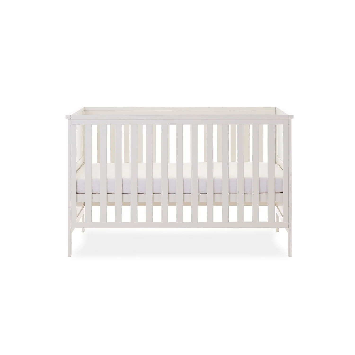 OBaby Evie Cot Bed - White - Image 3