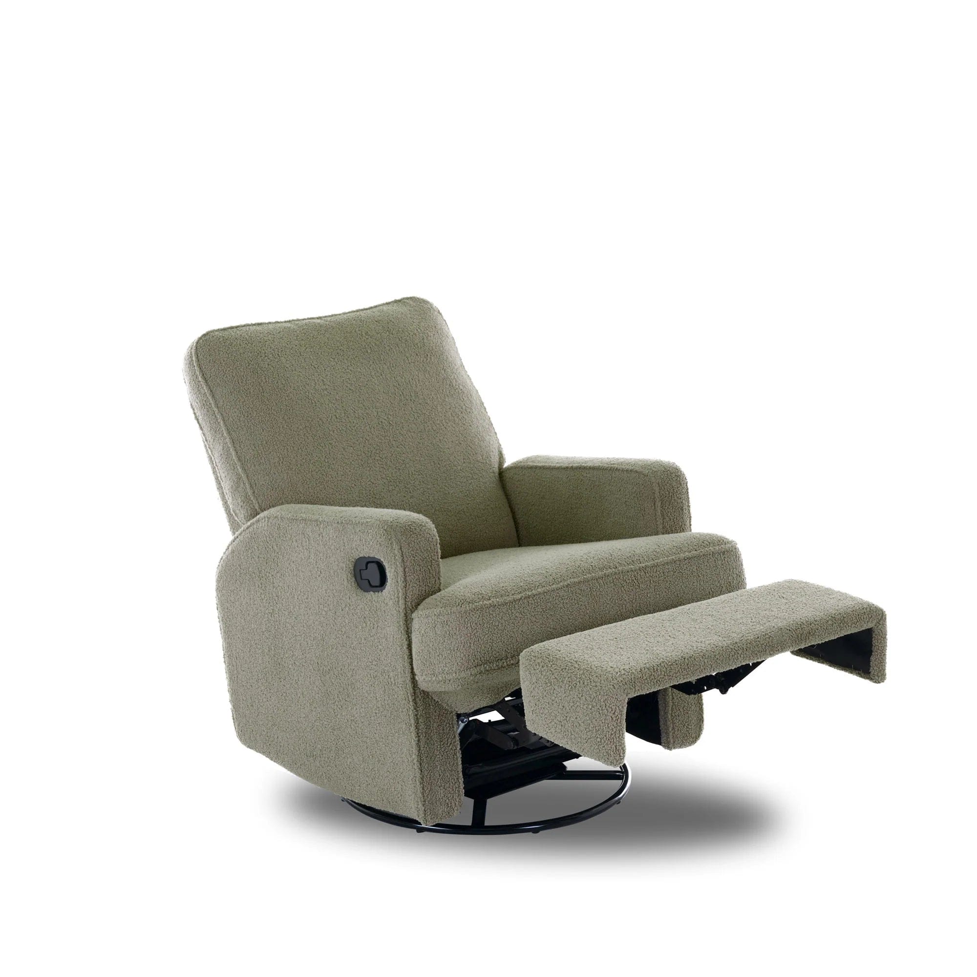 Obaby Madison Swivel Glider Recliner Chair - Olive - Image 4
