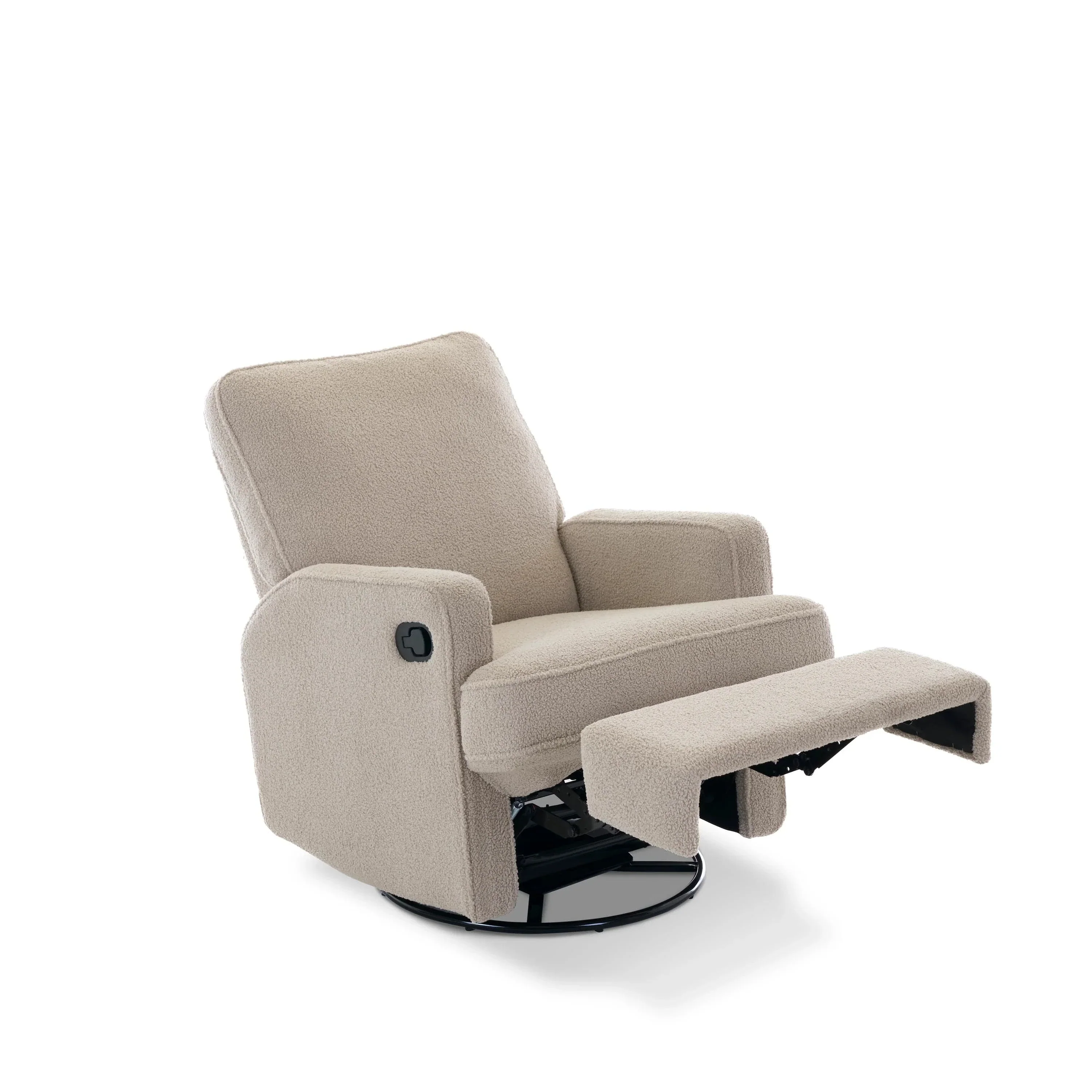 Obaby Madison Swivel Glider Recliner Chair - Truffle - Image 2