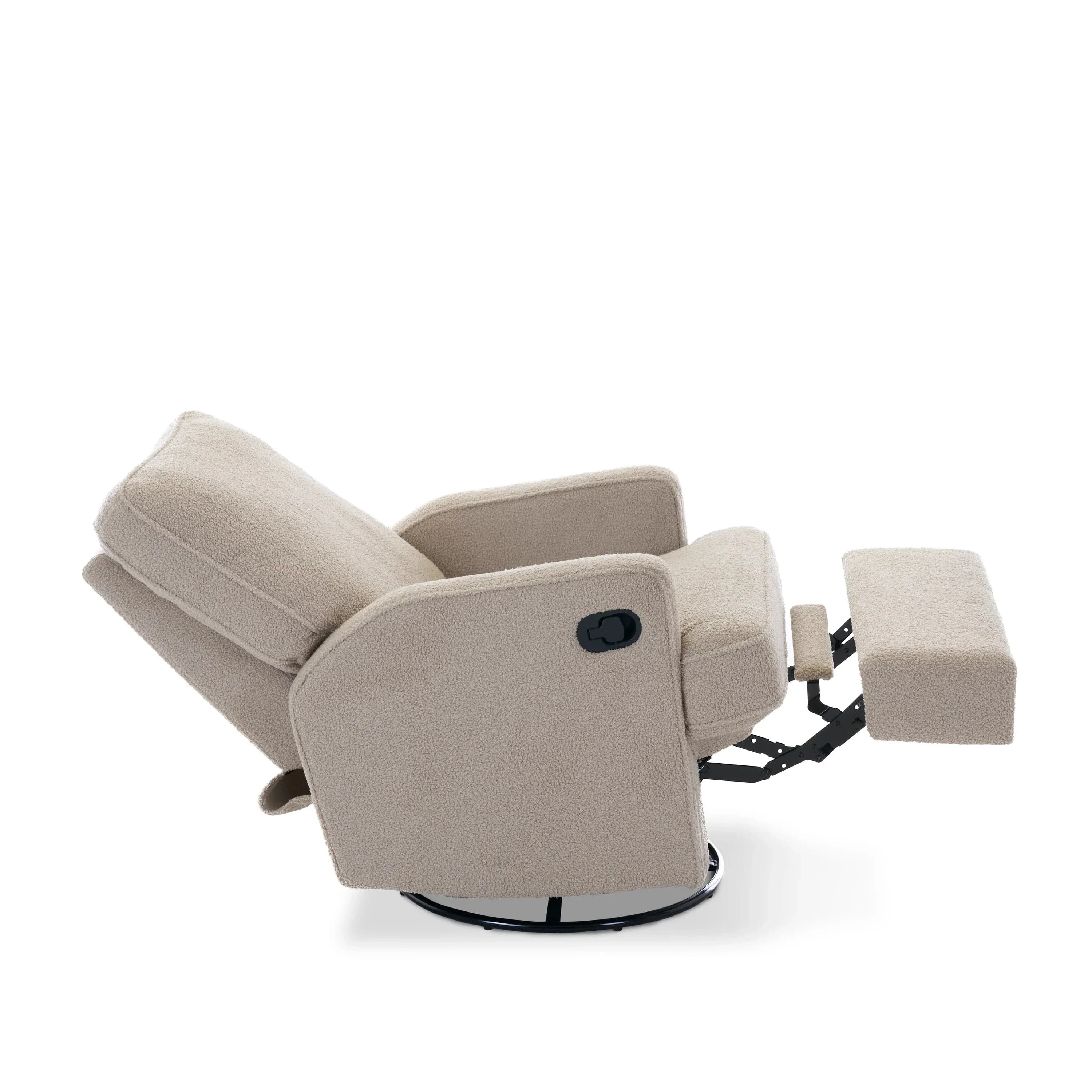 Obaby Madison Swivel Glider Recliner Chair - Truffle - Image 8