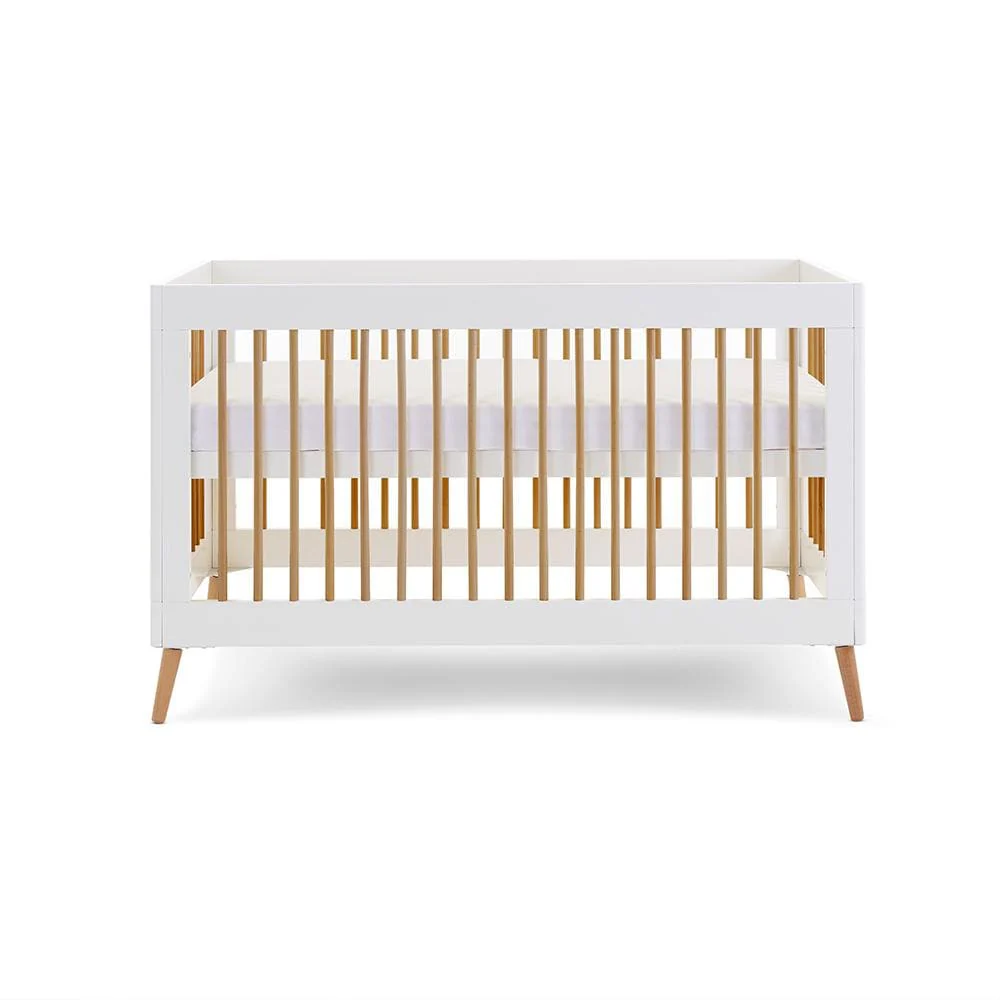 Obaby Maya 2 Piece Room Set - White with Natural - Image 9