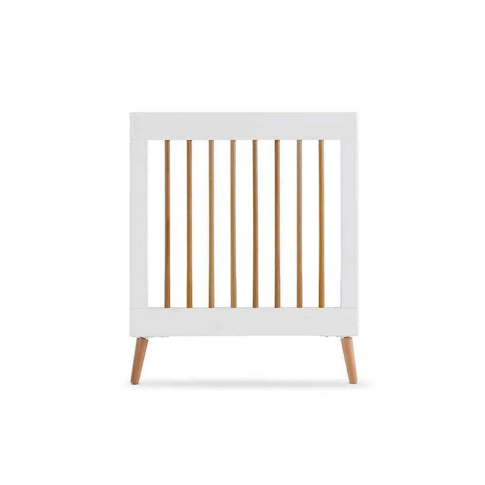 Obaby Maya Cot Bed - White with Natural - Image 11
