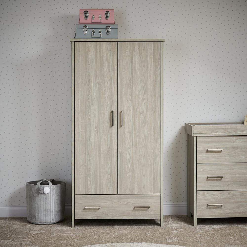 Obaby Nika 3 Piece Room Set - Grey Wash (Free mattress) - Image 6