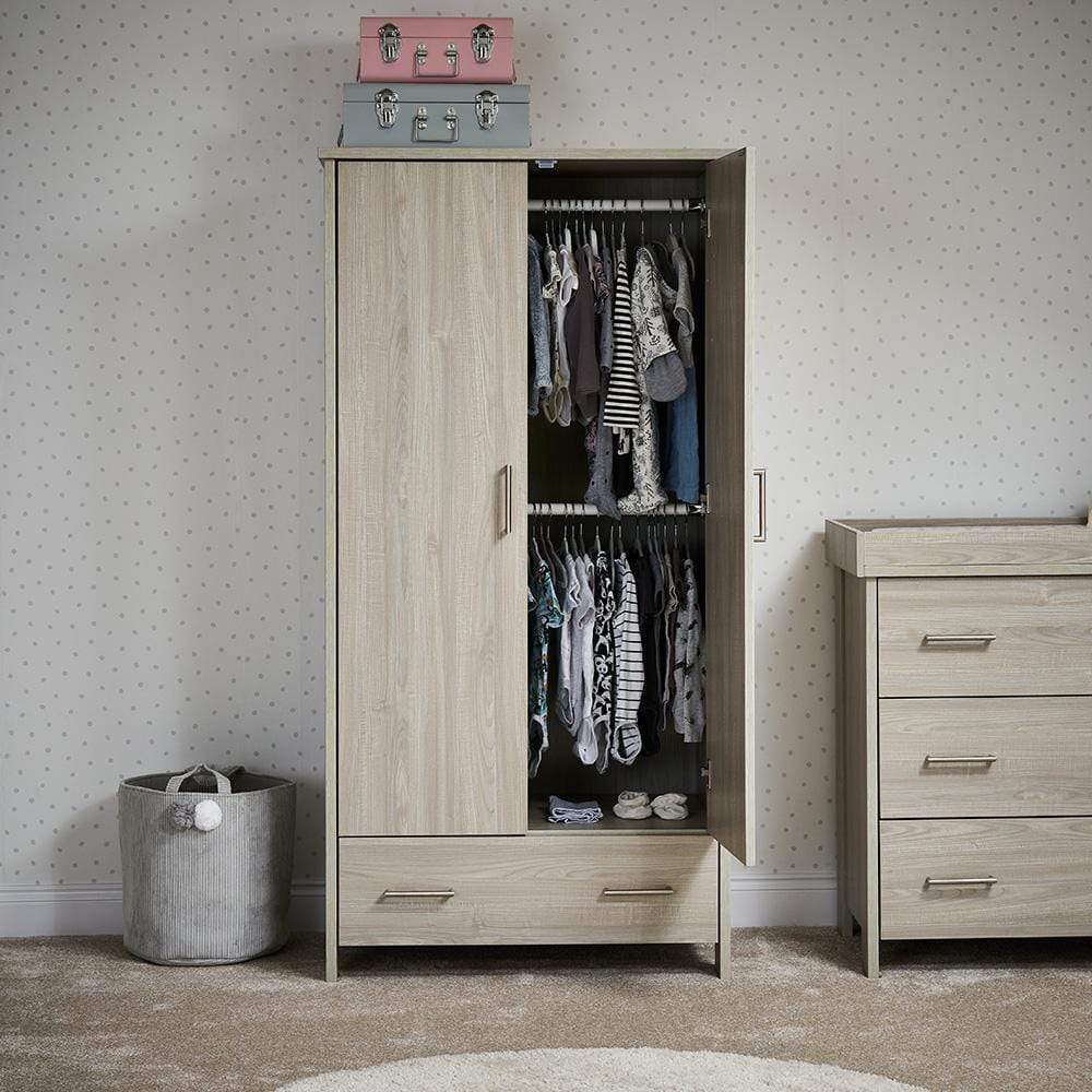 Obaby Nika 3 Piece Room Set - Grey Wash (Free mattress) - Image 7