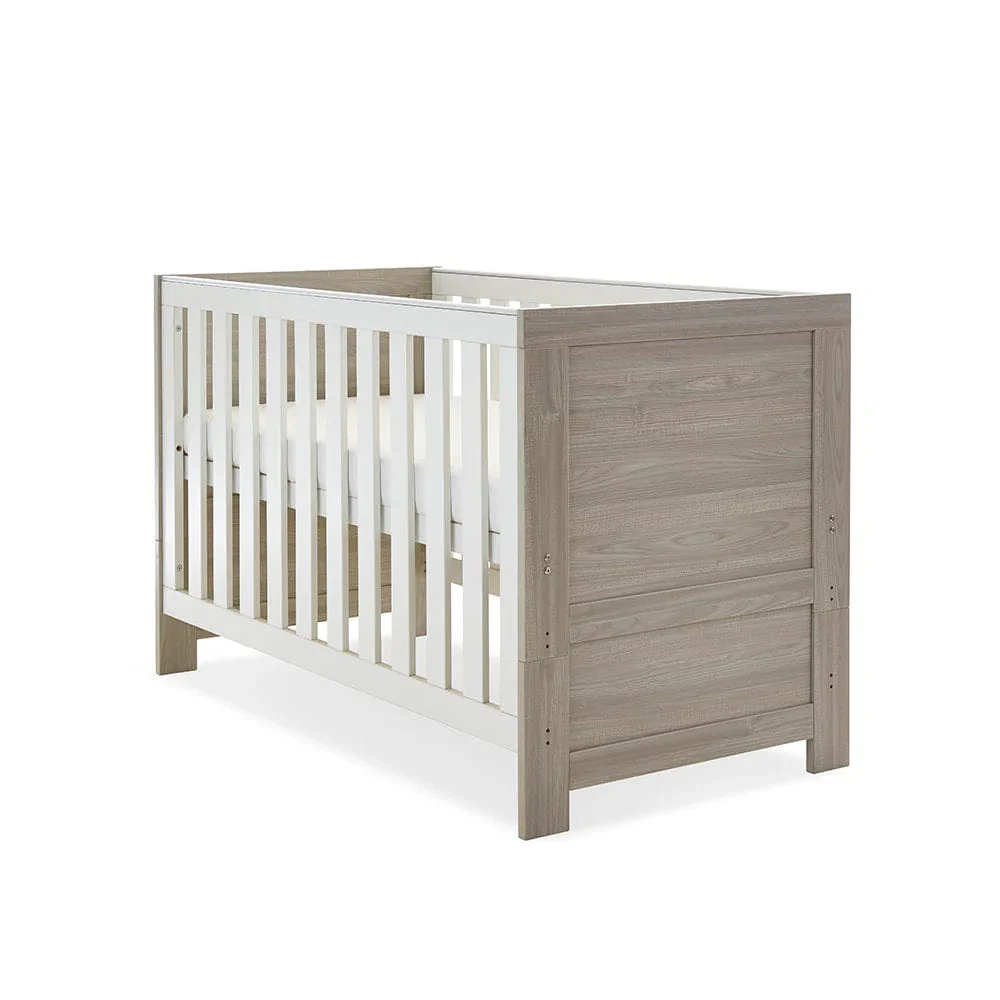 OBaby Nika Mini 3 Piece Room Set - Grey Wash & White - Image 3