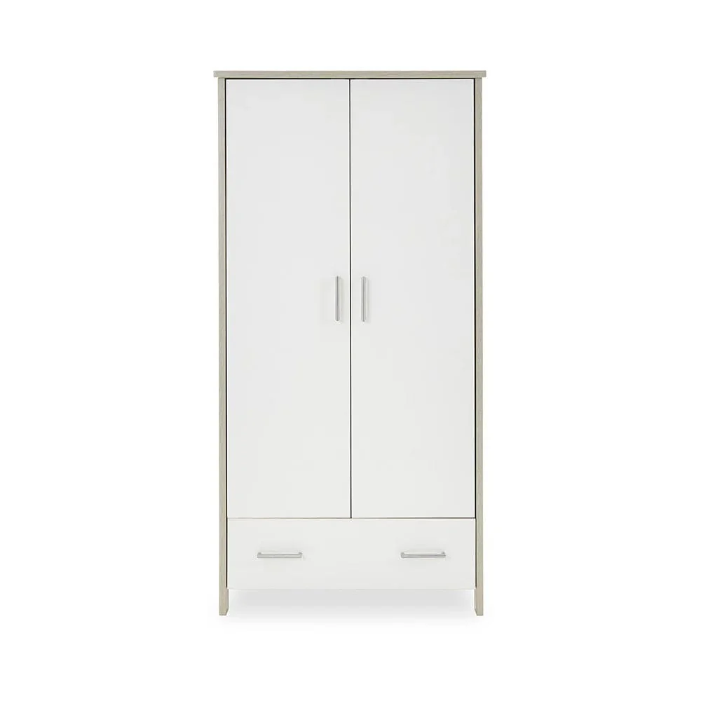 OBaby Nika Mini 3 Piece Room Set - Grey Wash & White - Image 7
