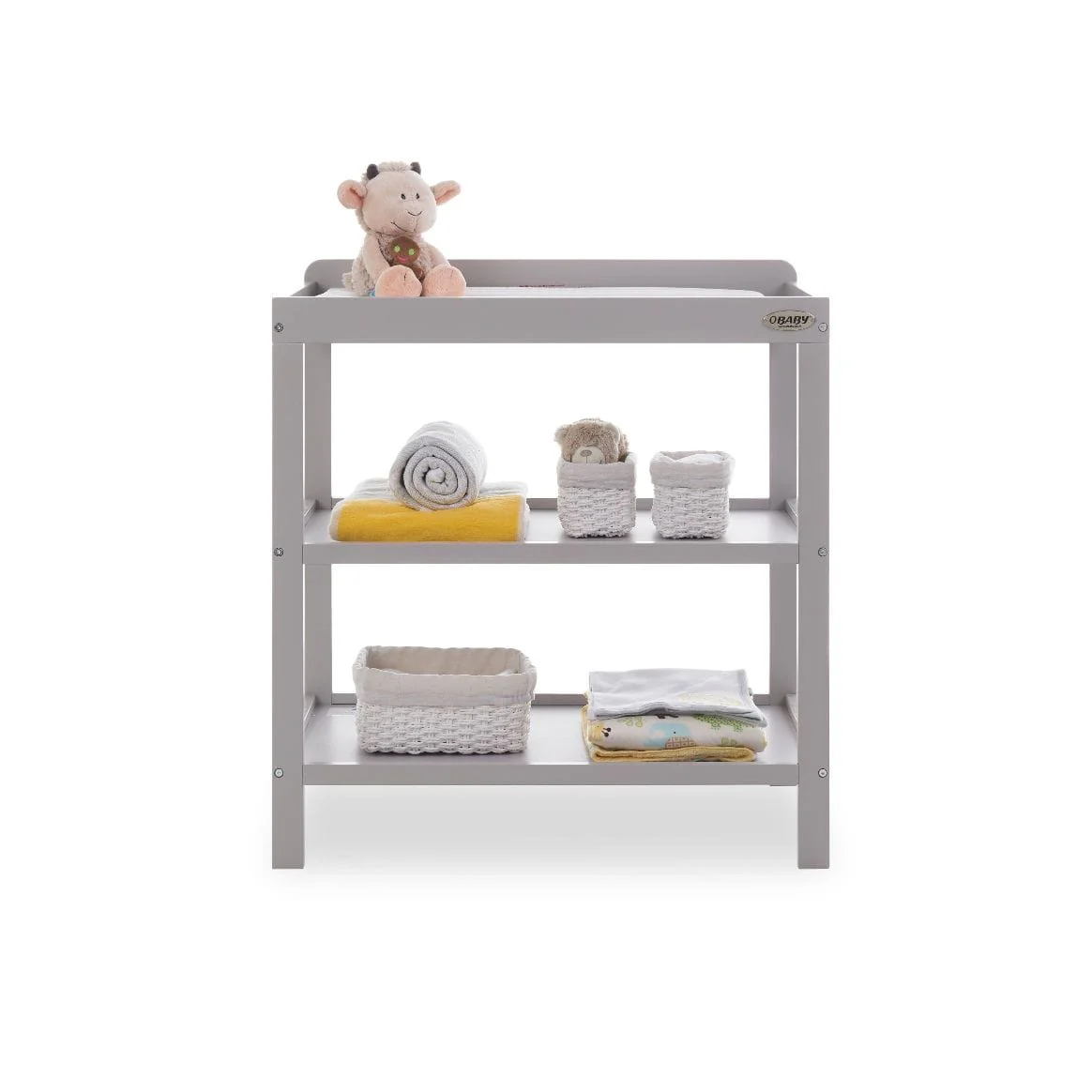 Obaby Open Changing Unit Warm Grey - Image 2