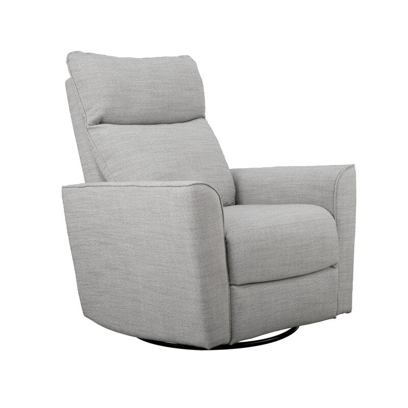 OBaby Savannah Swivel Glider Recliner Chair - Pebble