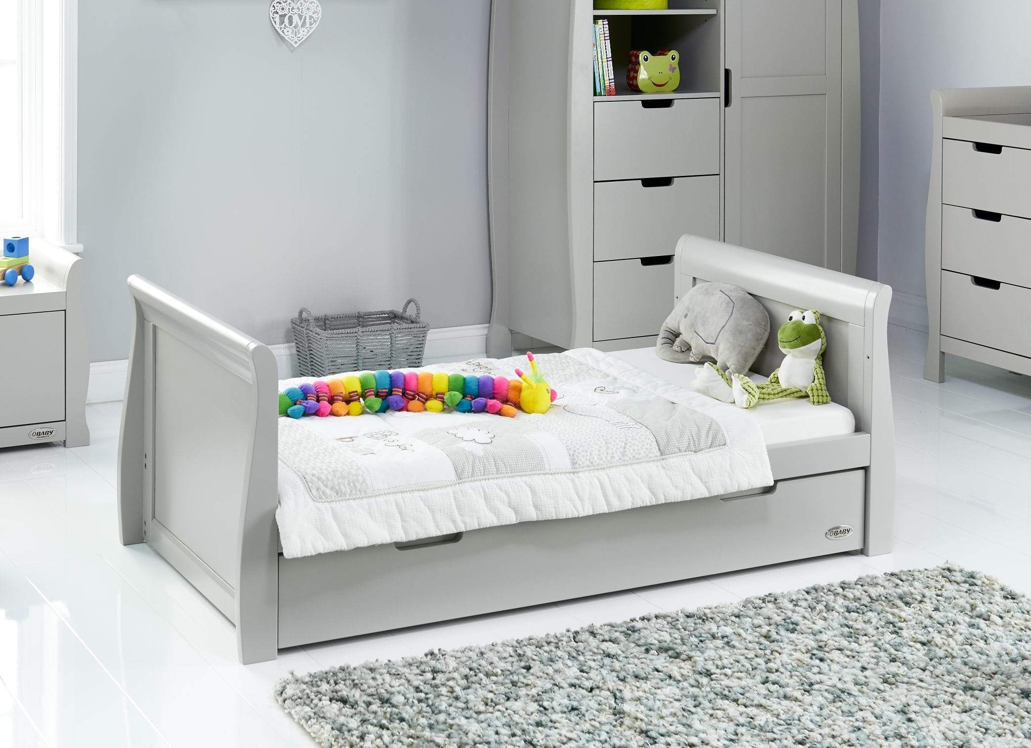Obaby Stamford Classic 4 Piece Room Set Warm Grey - Image 7