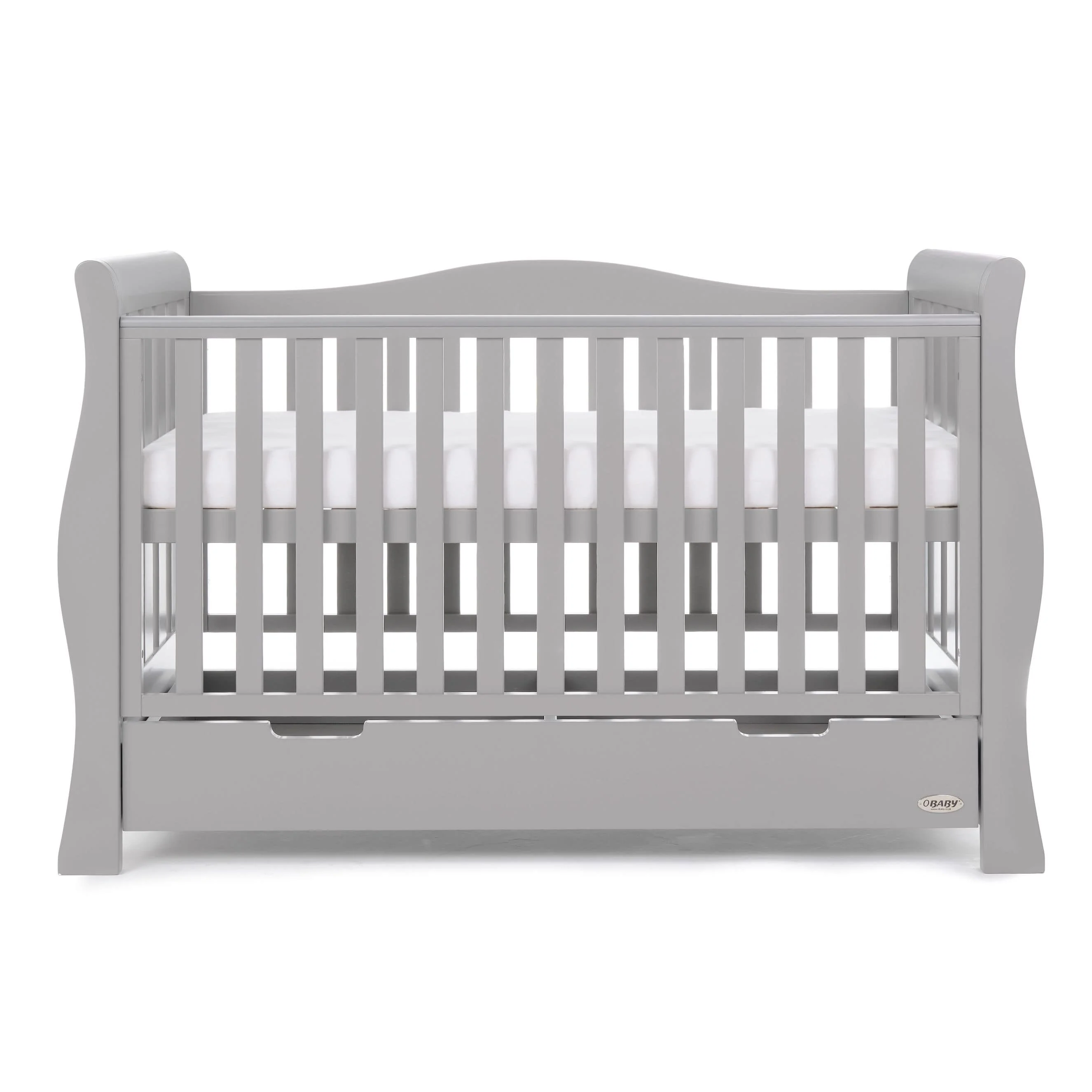 Obaby Stamford Luxe 4 Piece Room Set Warm Grey - Image 11