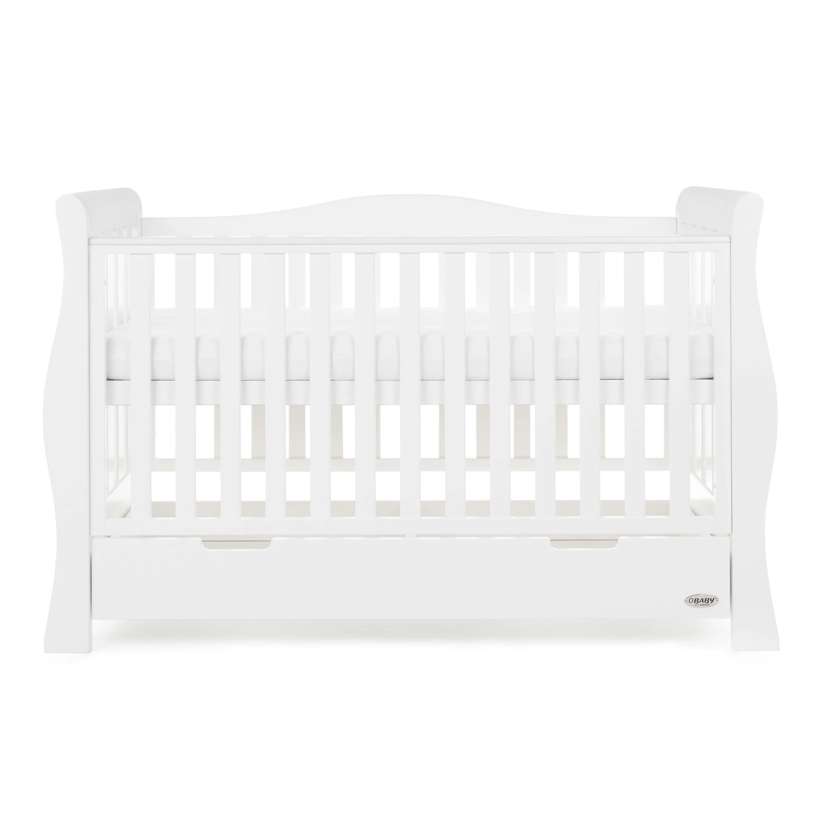 Obaby Stamford Luxe 4 Piece Room Set White - Image 19