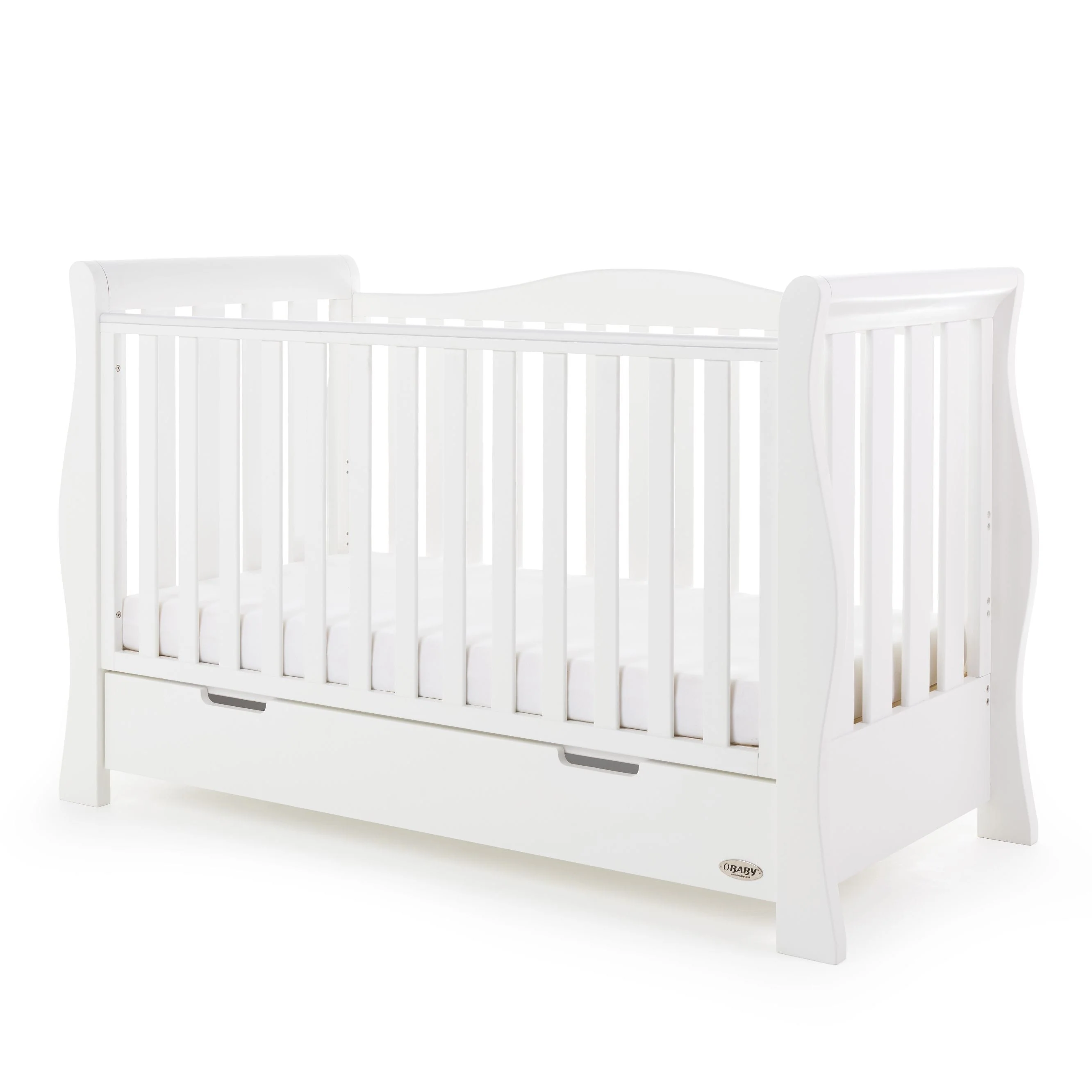 Obaby Stamford Luxe 4 Piece Room Set White - Image 22