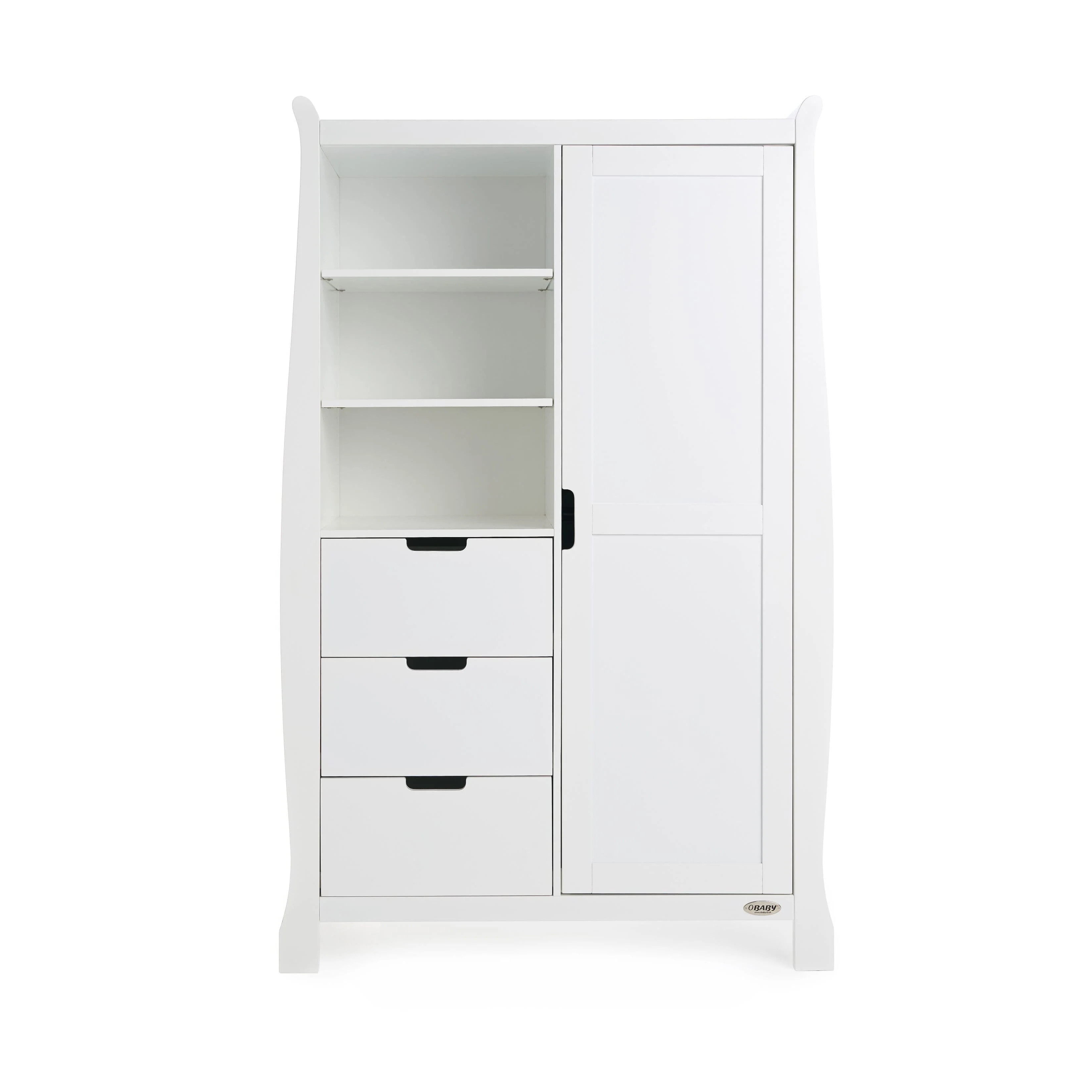 Obaby Stamford Luxe 4 Piece Room Set White - Image 24