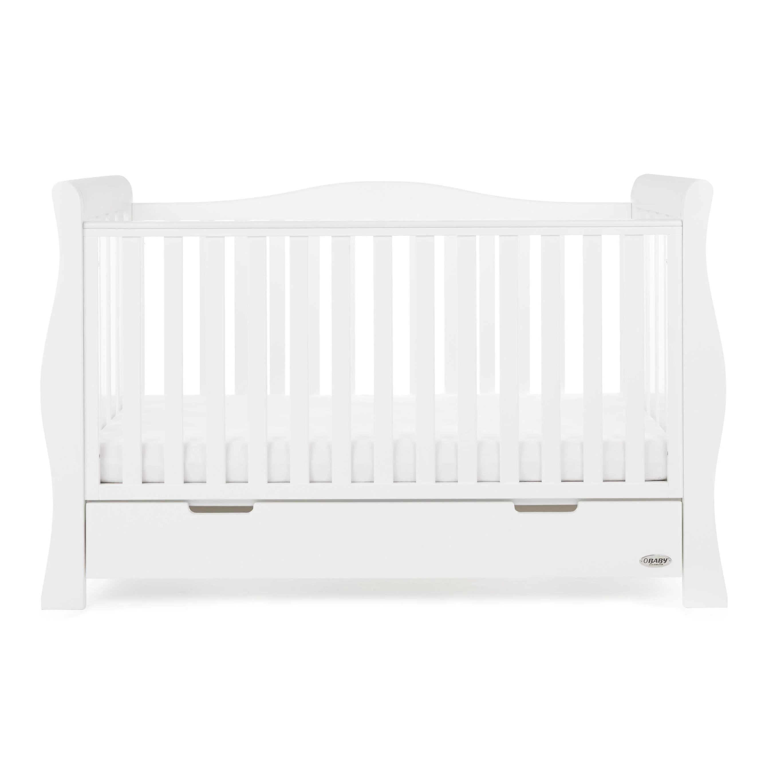 Obaby Stamford Luxe 4 Piece Room Set White - Image 5