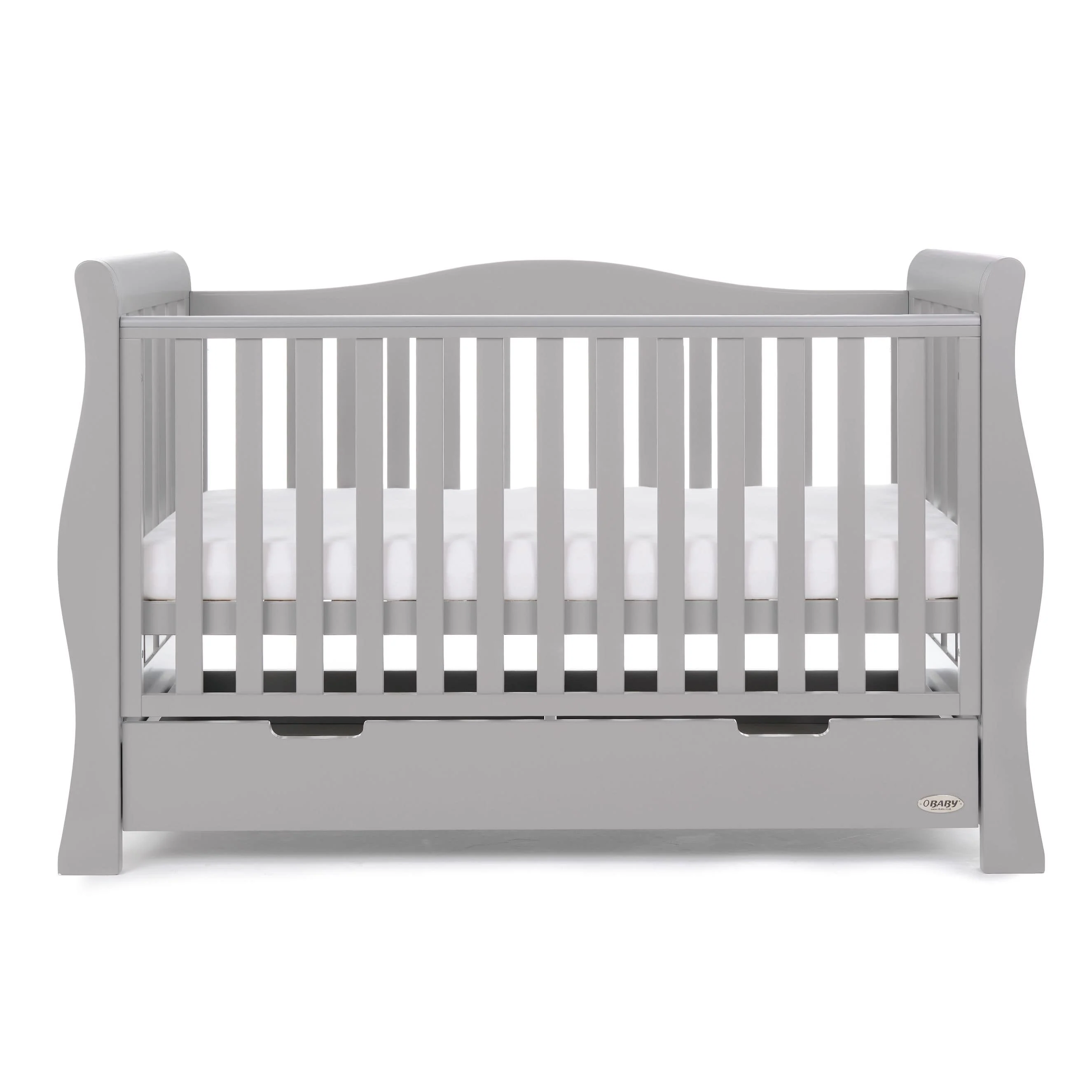Obaby Stamford Luxe 5 Piece Room Set Warm Grey - Image 12